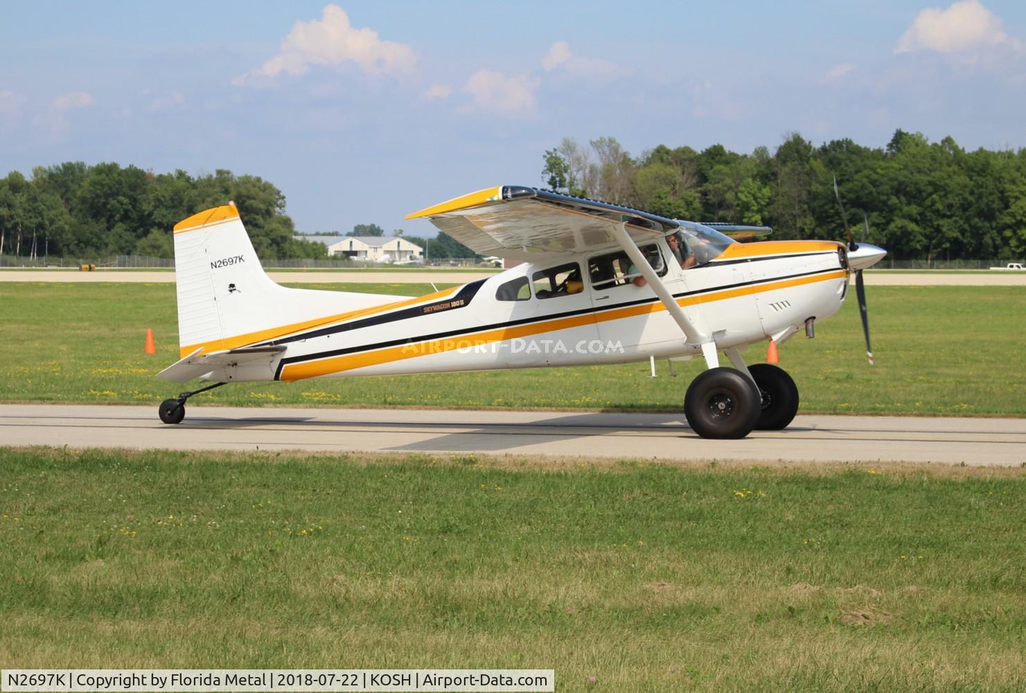 N2697K, 1979 Cessna 180K Skywagon C/N 18053038, Cessna 180K
