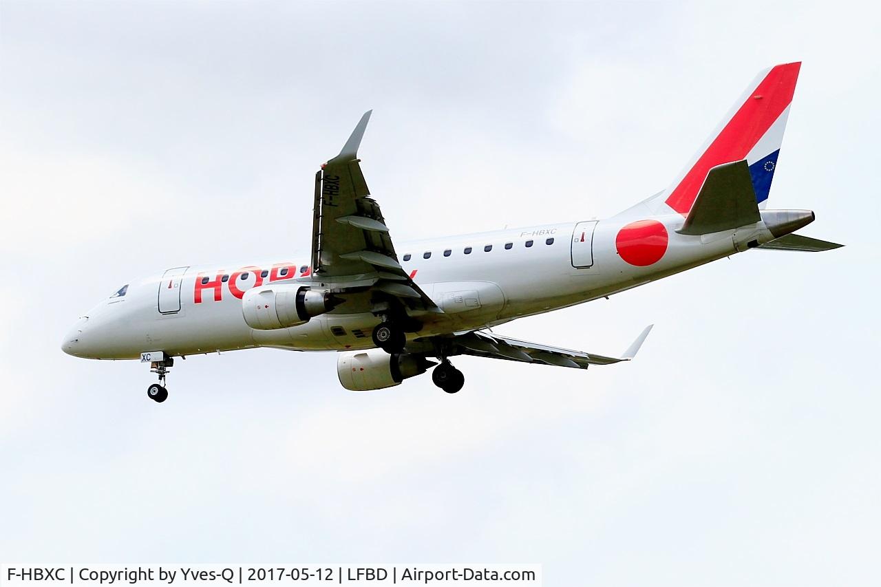F-HBXC, 2008 Embraer 170ST (ERJ-170-100ST) C/N 17000263, Embraer 170ST, On final rwy 23, Bordeaux-Mérignac airport (LFBD-BOD)