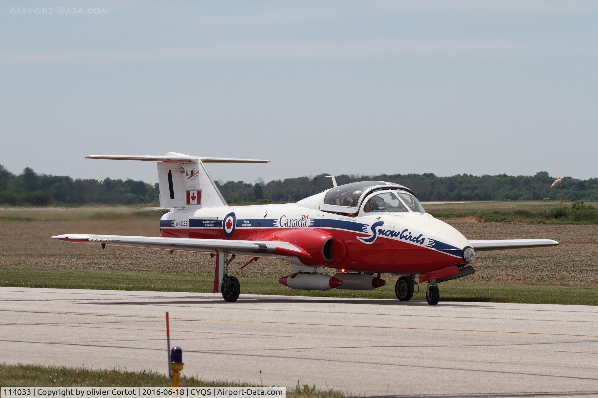 114033, Canadair CT-114 Tutor C/N 1033, St Thomas airshow 2016