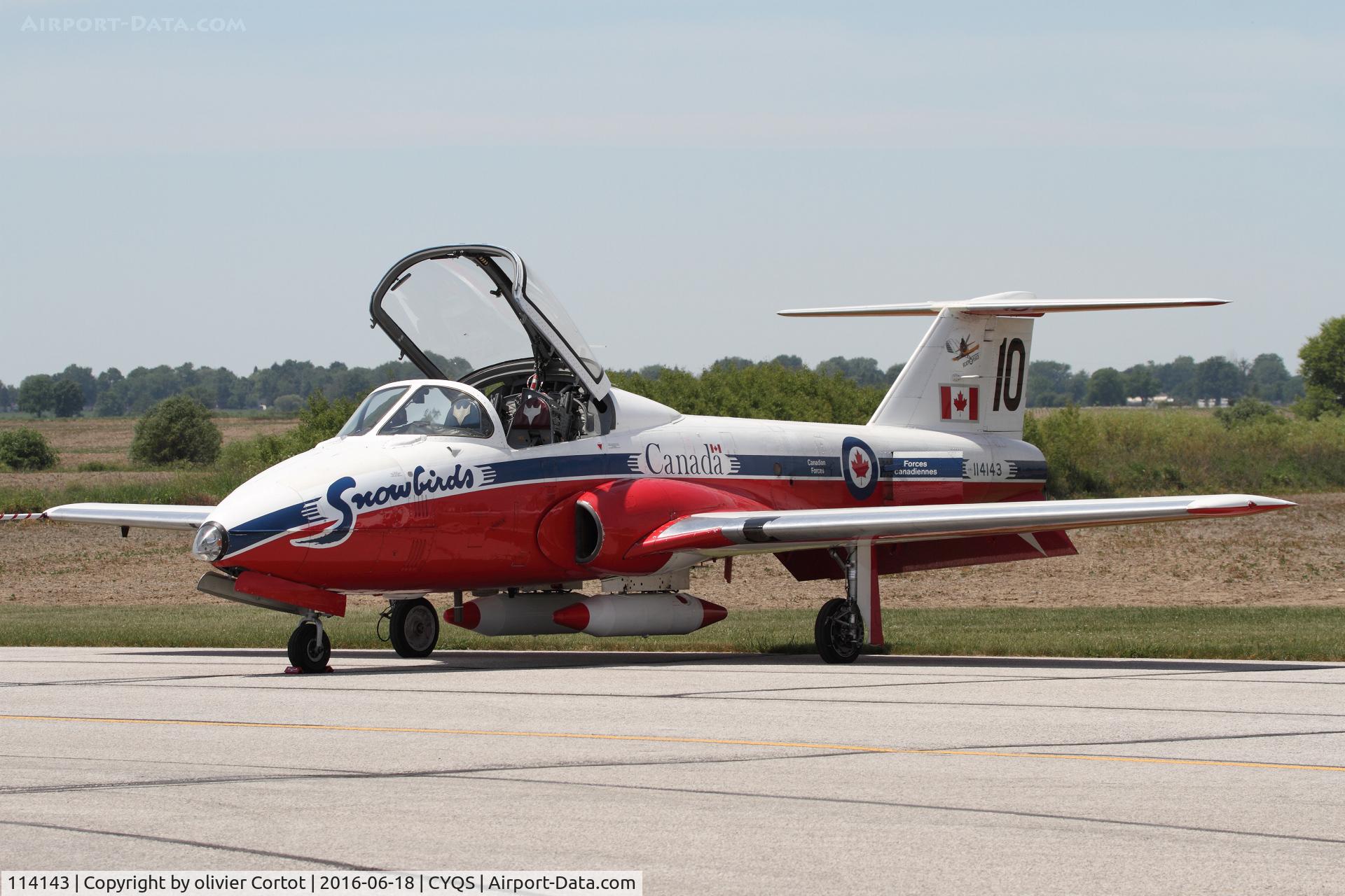 114143, Canadair CT-114 Tutor C/N 1143, 2016 airshow