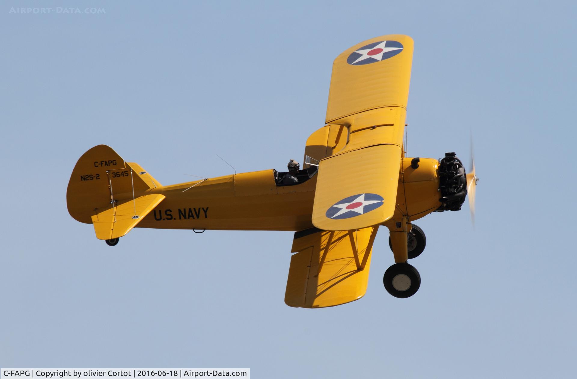 C-FAPG, 1941 Boeing A75N1 C/N 75-2730, 2016 airshow