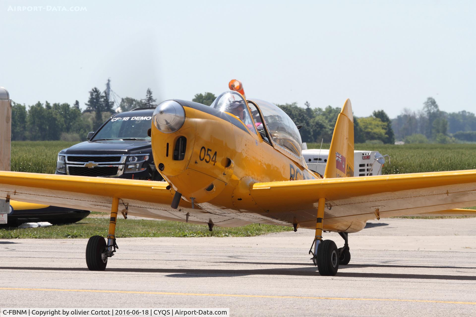 C-FBNM, 1956 De Havilland Canada DHC-1B-2-S5 Chipmunk Mk2 C/N 192-230, about to do the show, 2016