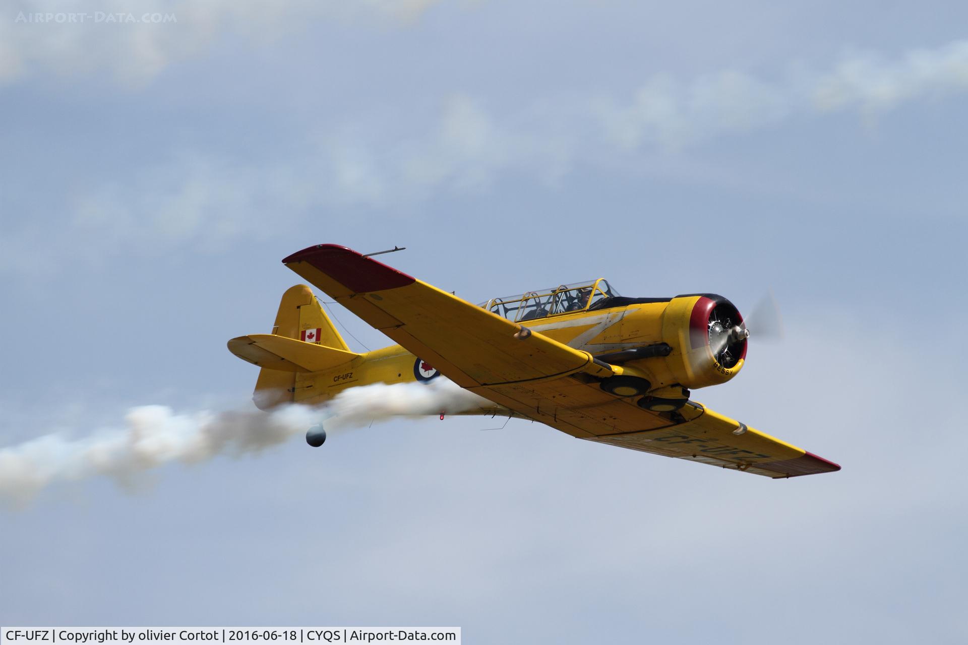 CF-UFZ, 1952 Canadian Car & Foundry T-6 Harvard Mk.4 C/N CCF4-112, 2016 airshow