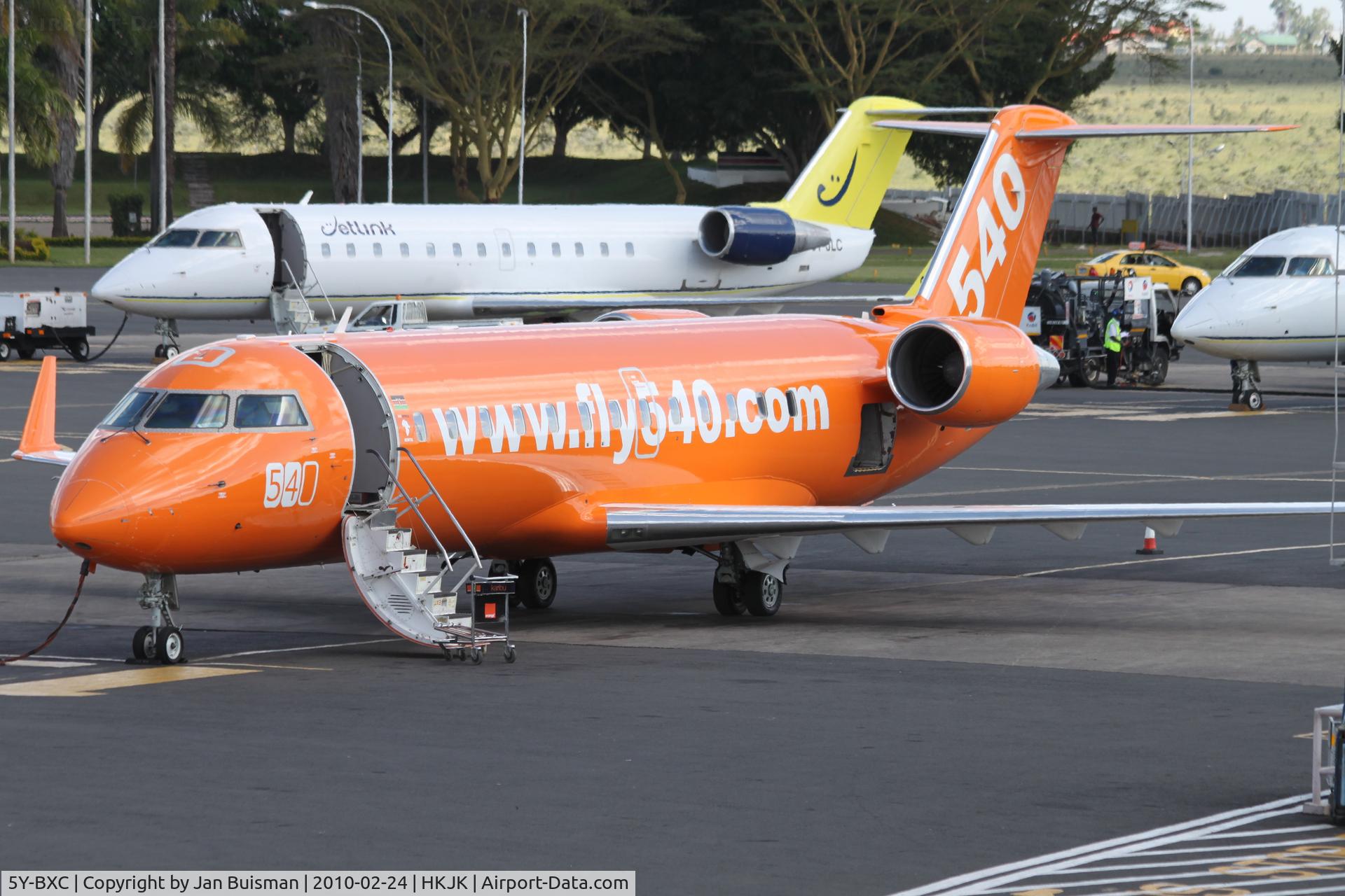5Y-BXC, 1997 Canadair CRJ-100ER (CL-600-2B19) C/N 7184, fly540