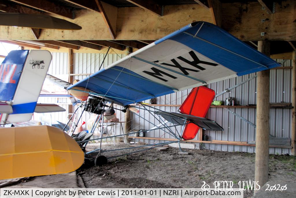 ZK-MXK, Eipper Quicksilver MX II C/N MAANZ/296, R K Brodie, Temuka