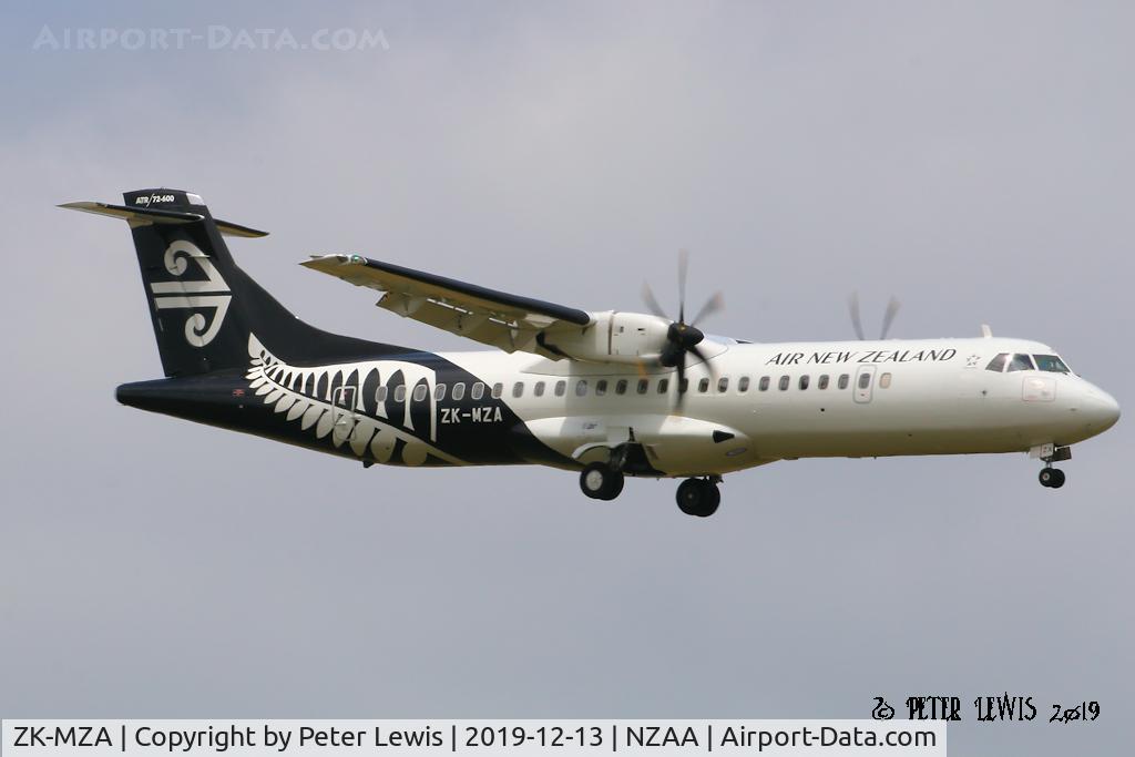 ZK-MZA, 2019 ATR 72-600 (72-212A) C/N 1576, Air New Zealand Ltd., Auckland
