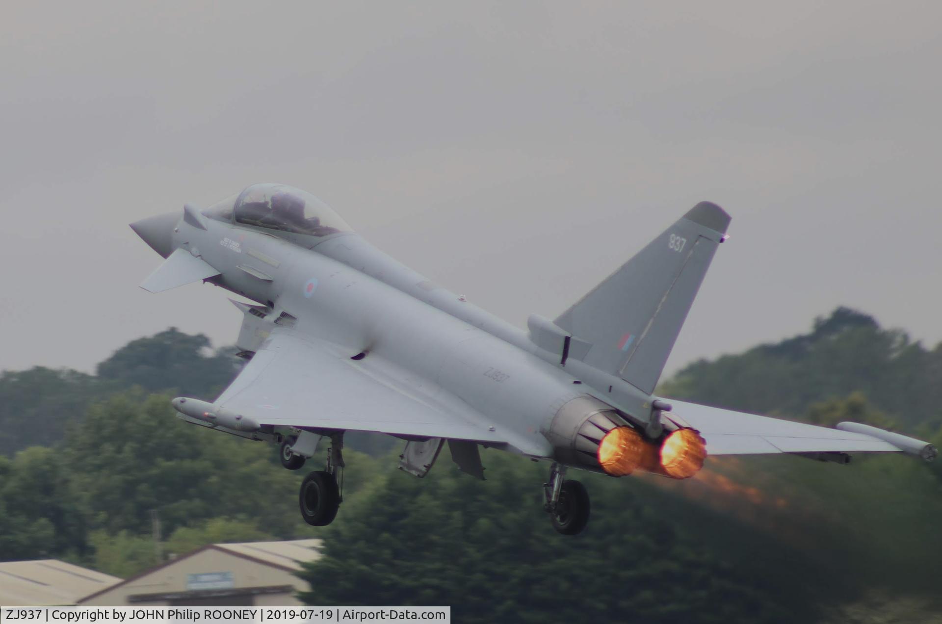 ZJ937, 2007 Eurofighter EF-2000 Typhoon FGR.4 C/N 0121/BS028, Fairford Airshow 2019