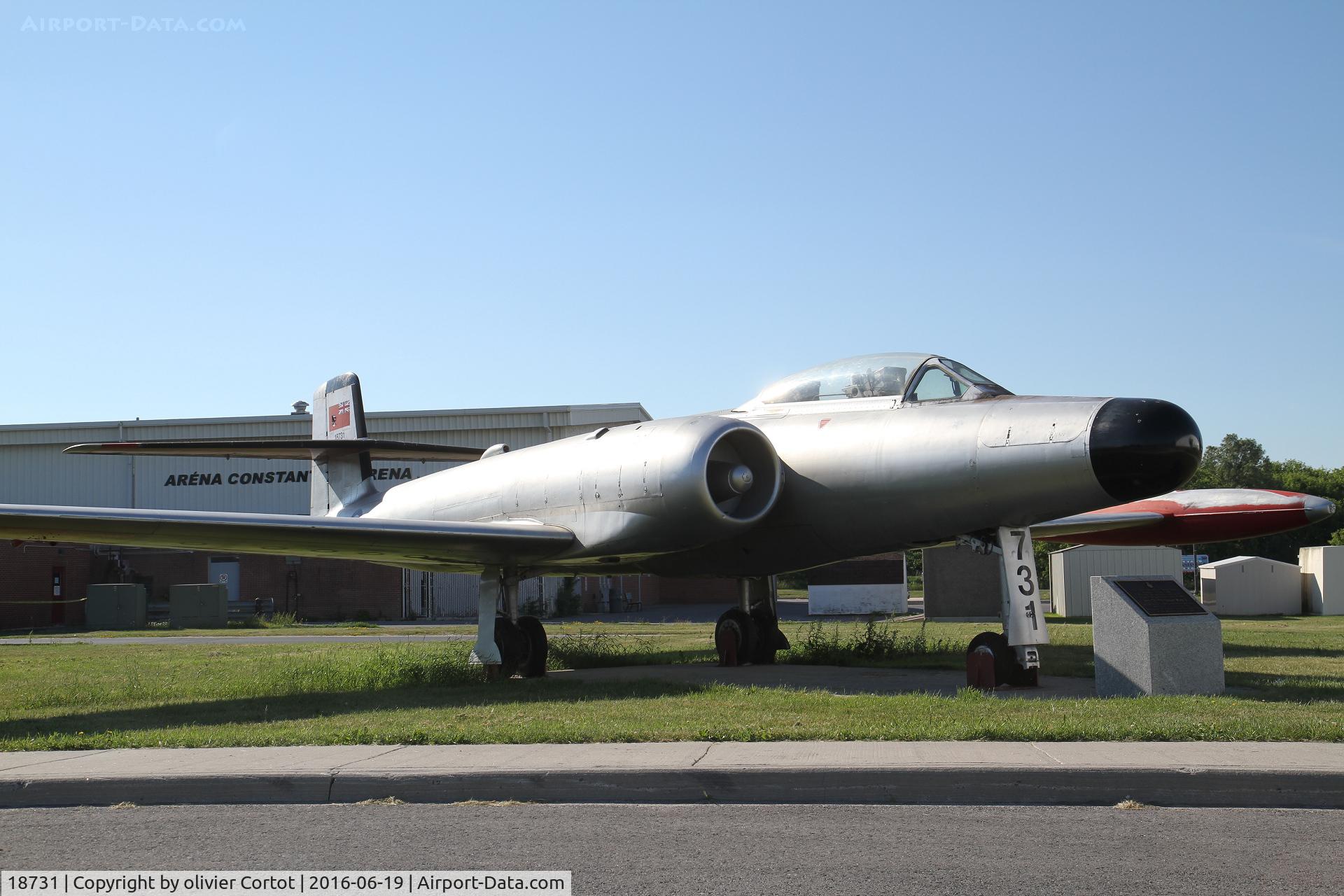 18731, Avro Canada CF-100 Mk.5 Canuck C/N C-100/5/631, june 2016