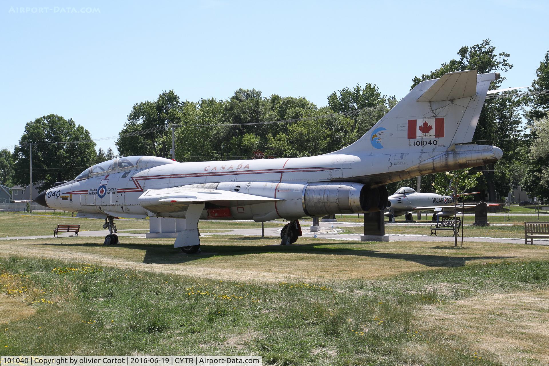 101040, 1957 McDonnell CF-101B Voodoo C/N 551, june 2016