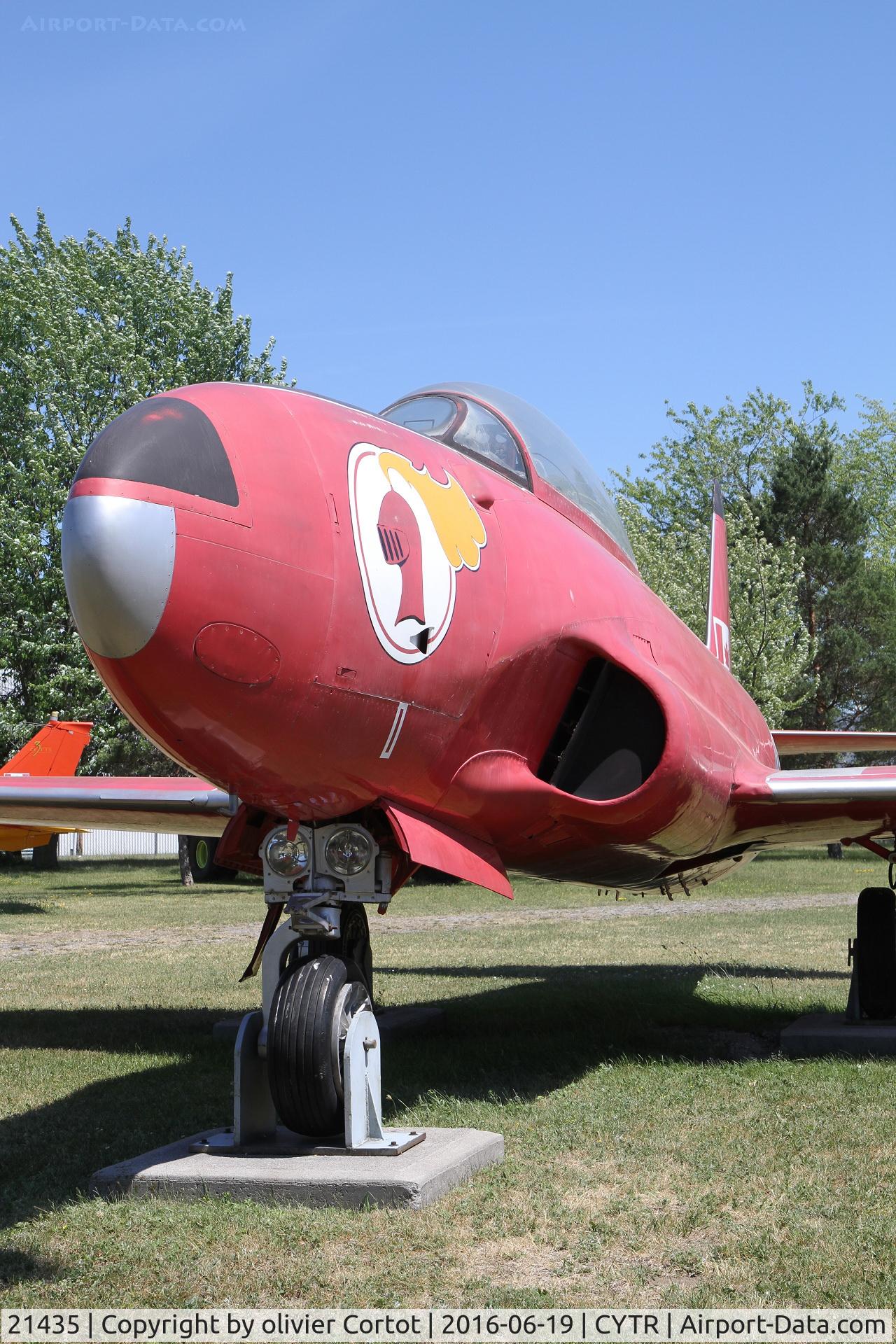 21435, Canadair CT-133 Silver Star 3 C/N T33-435, RCAF mseum