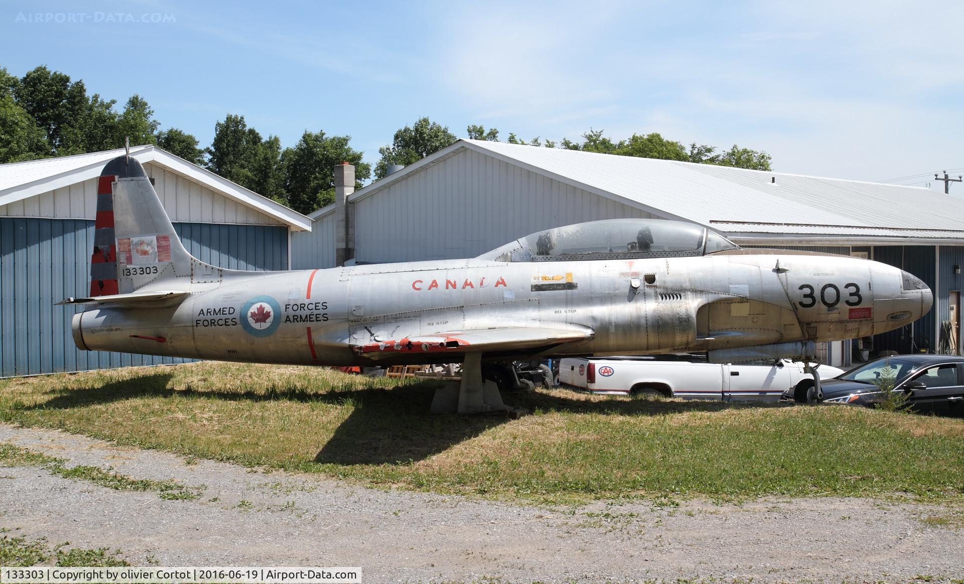 133303, Canadair CT-133 Silver Star C/N T33-303, 2016
