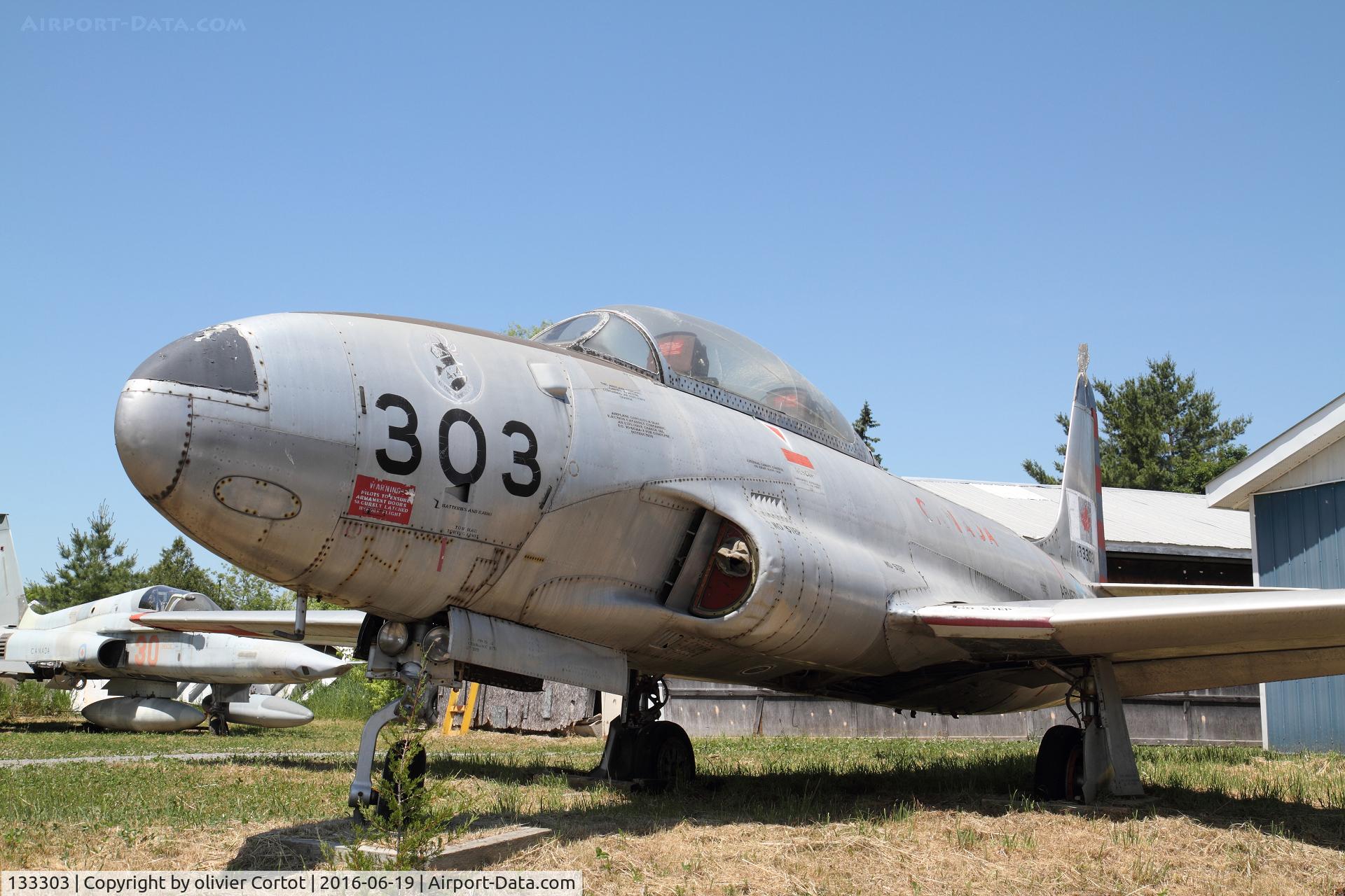 133303, Canadair CT-133 Silver Star C/N T33-303, june 2016