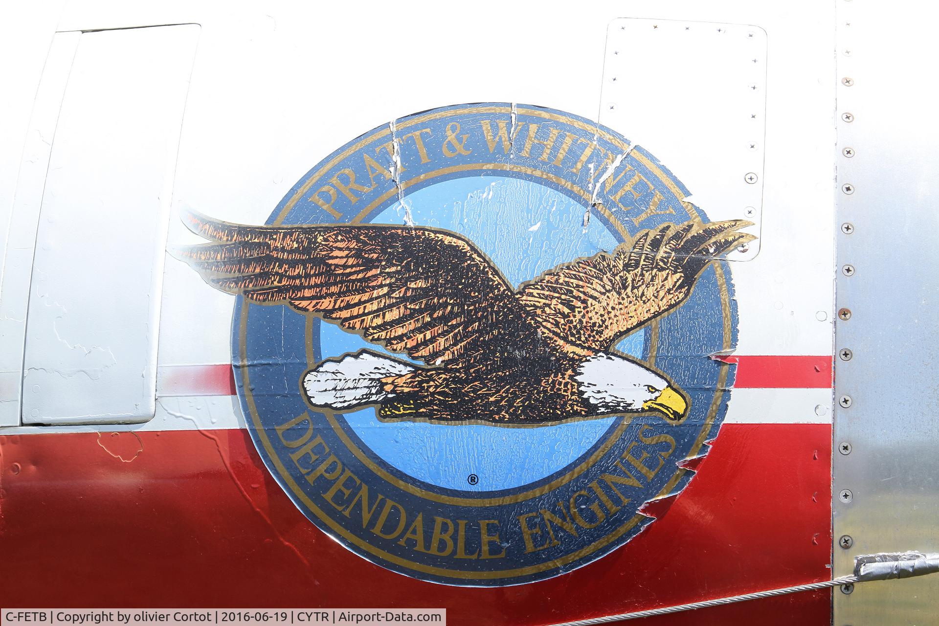 C-FETB, 1961 Boeing 720-023B C/N 18024, P&W logo