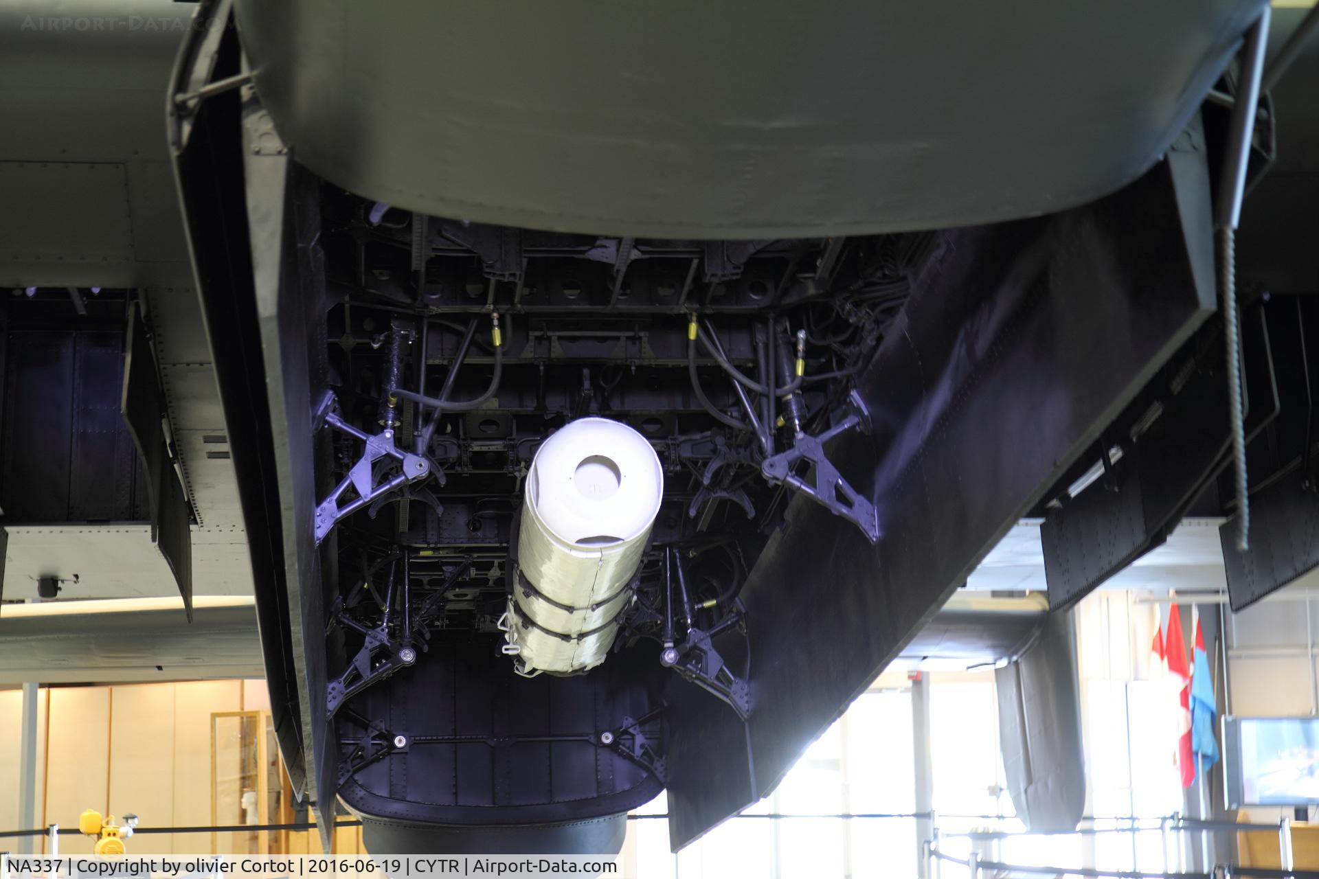NA337, Handley Page Halifax A7 C/N Not found NA337, the bomb bay