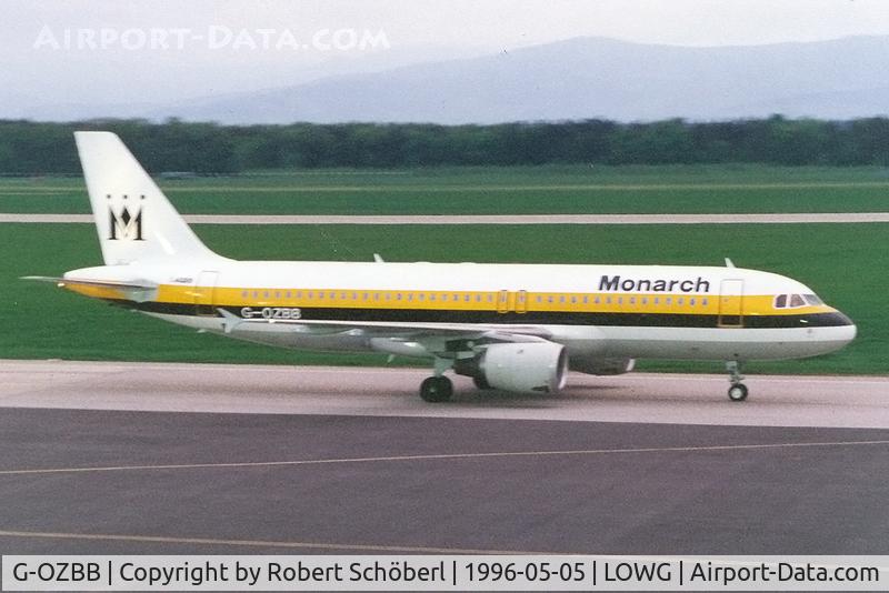 G-OZBB, 1994 Airbus A320-212 C/N 389, G-OZBB @ LOWG