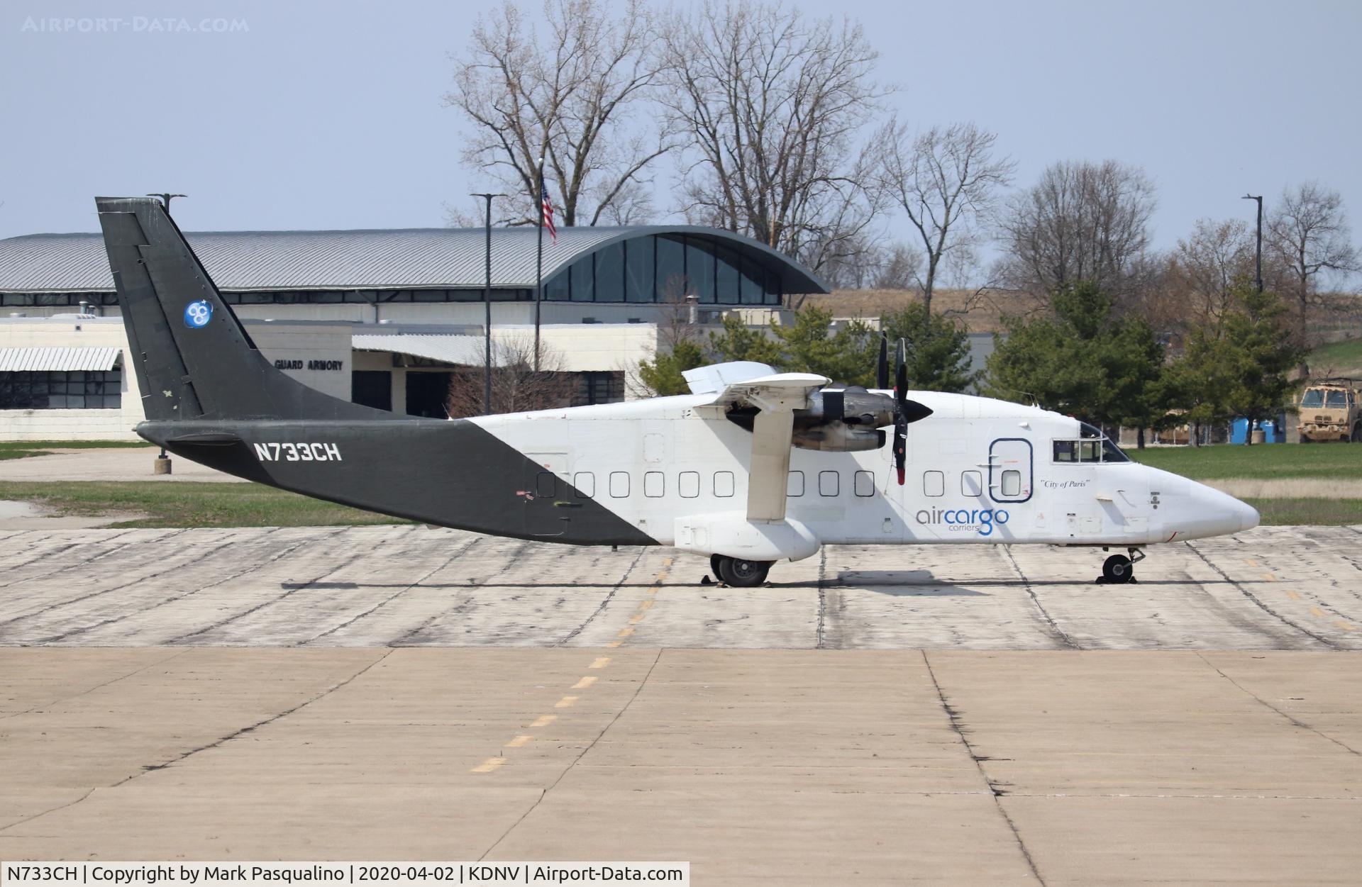 N733CH, 1988 Short 360 C/N SH.3733, Short 360
