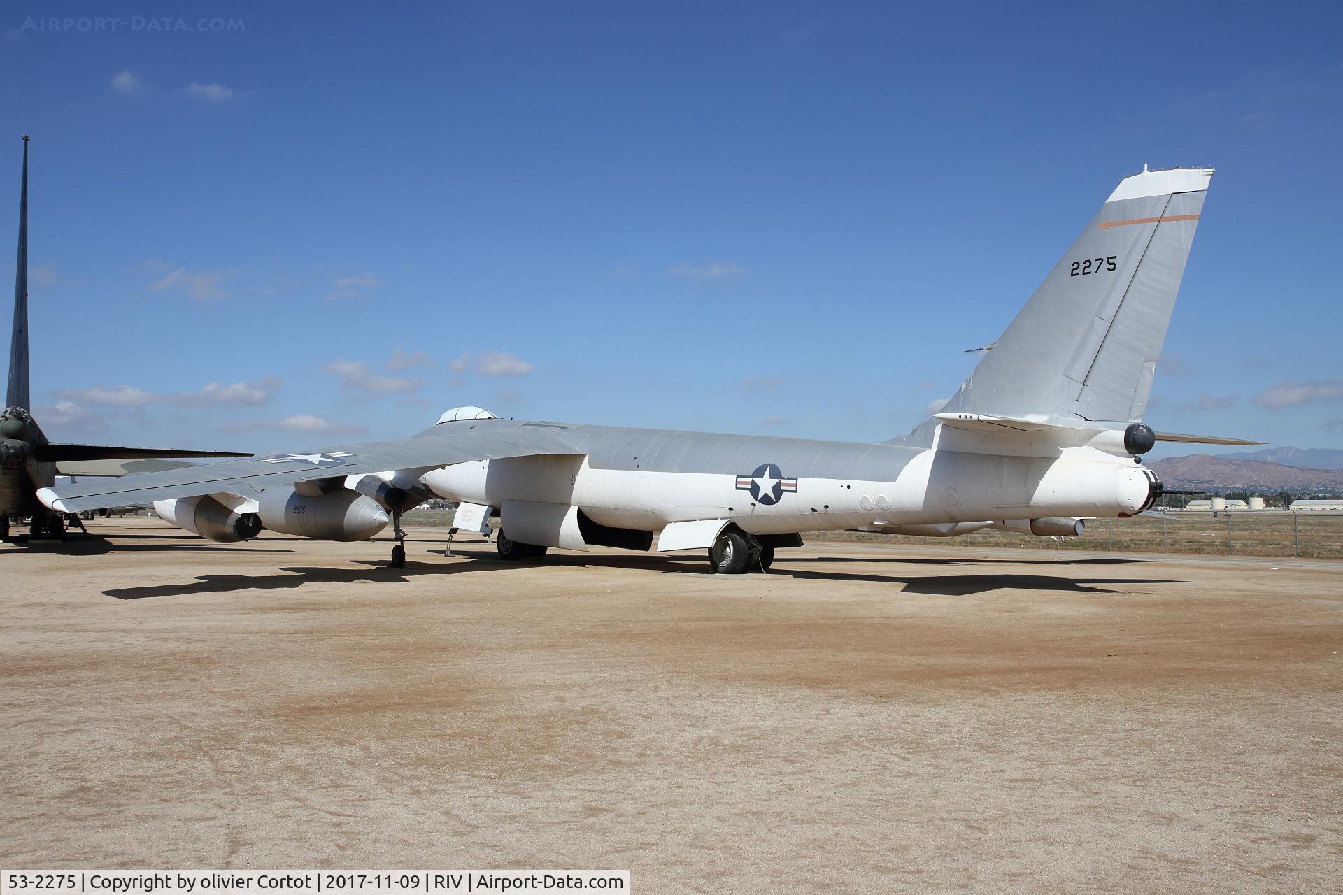 53-2275, 1953 Boeing B-47E Stratojet C/N 4501088, nov 2017