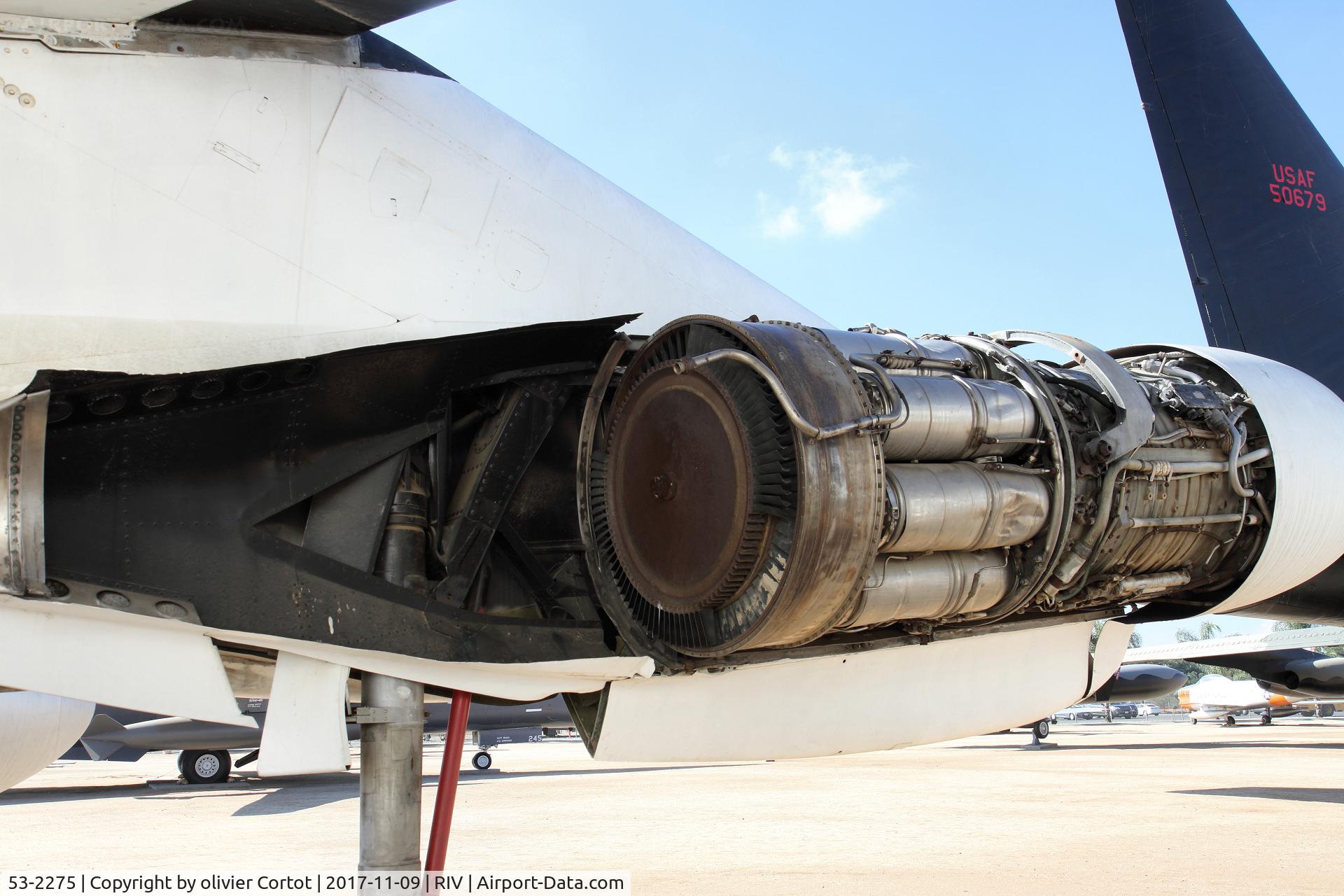 53-2275, 1953 Boeing B-47E Stratojet C/N 4501088, view on one engine