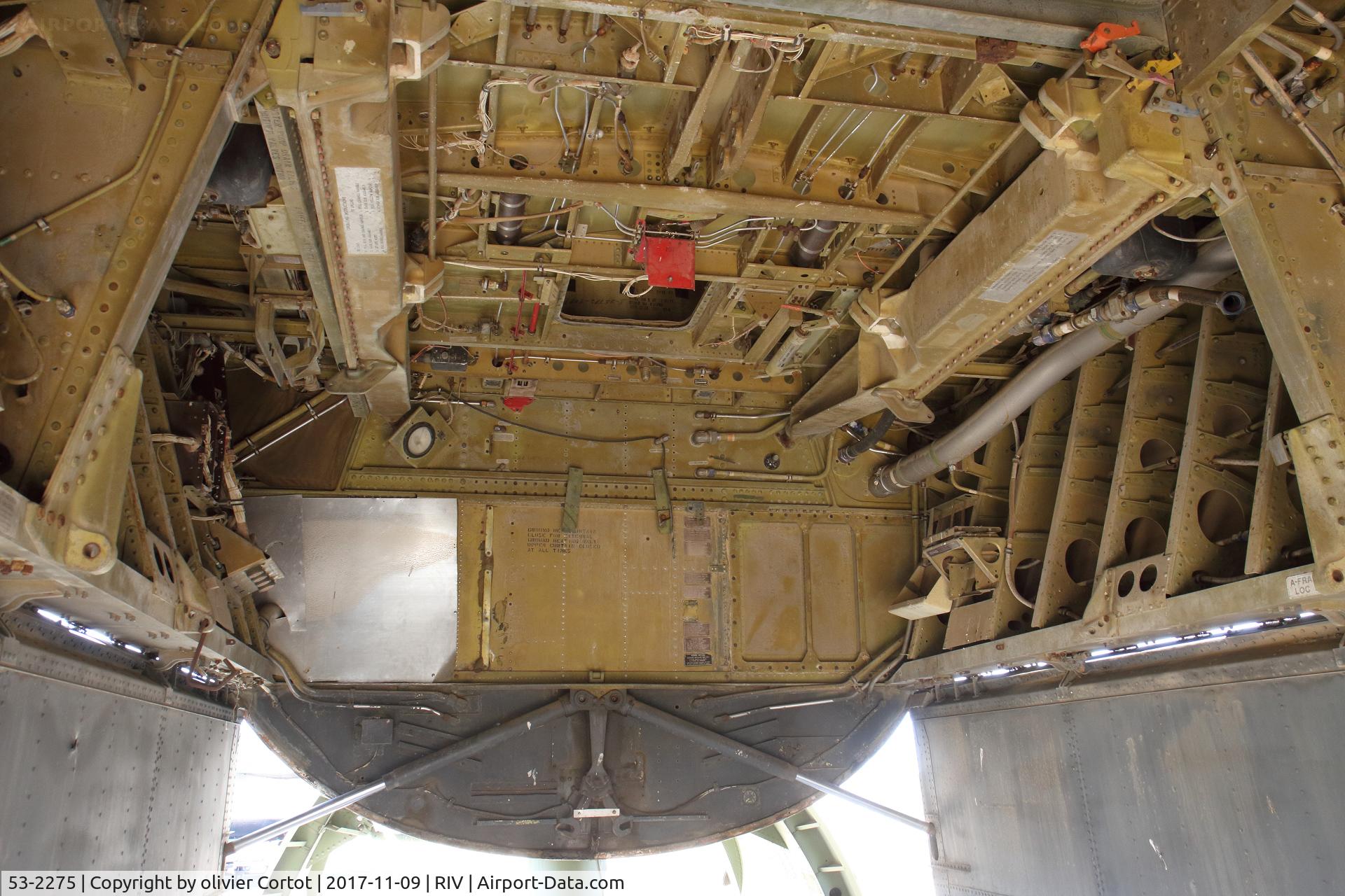 53-2275, 1953 Boeing B-47E Stratojet C/N 4501088, the bomb bay