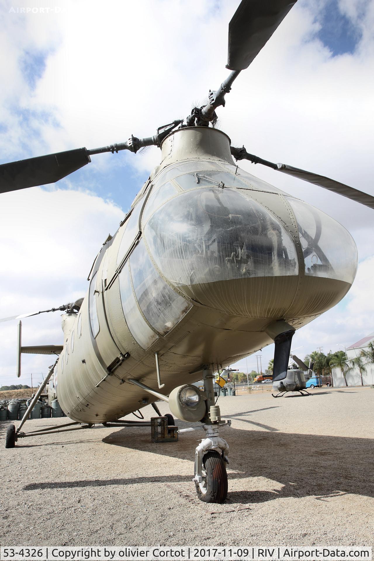 53-4326, 1953 Piasecki H-21B Workhorse C/N B.76, nov 2017