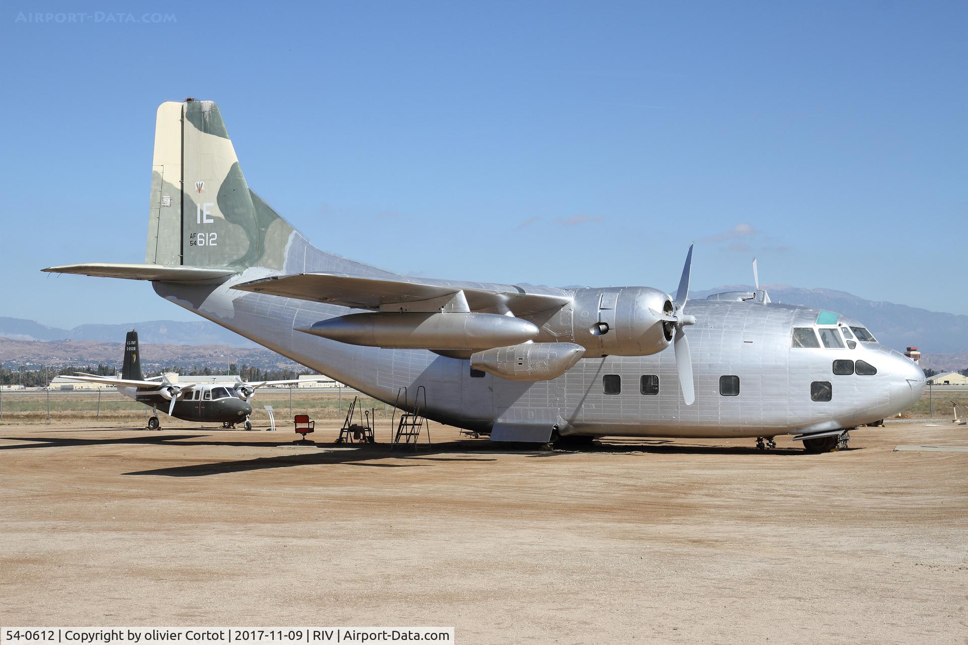 54-0612, 1955 Fairchild C-123K Provider C/N 20061, work in progress, nov 2017