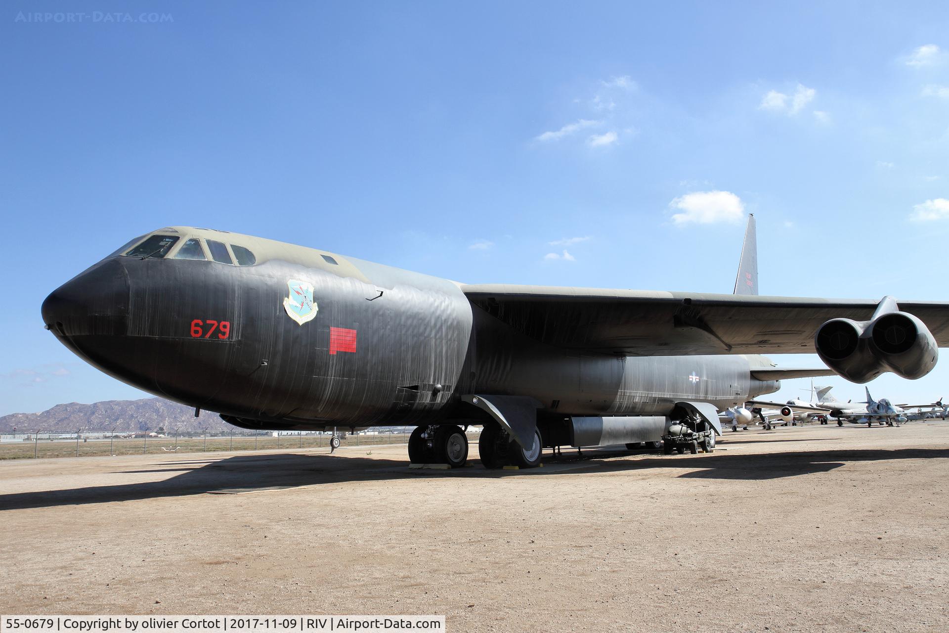 55-0679, 1956 Boeing B-52D Stratofortress C/N 464026, nov 2017