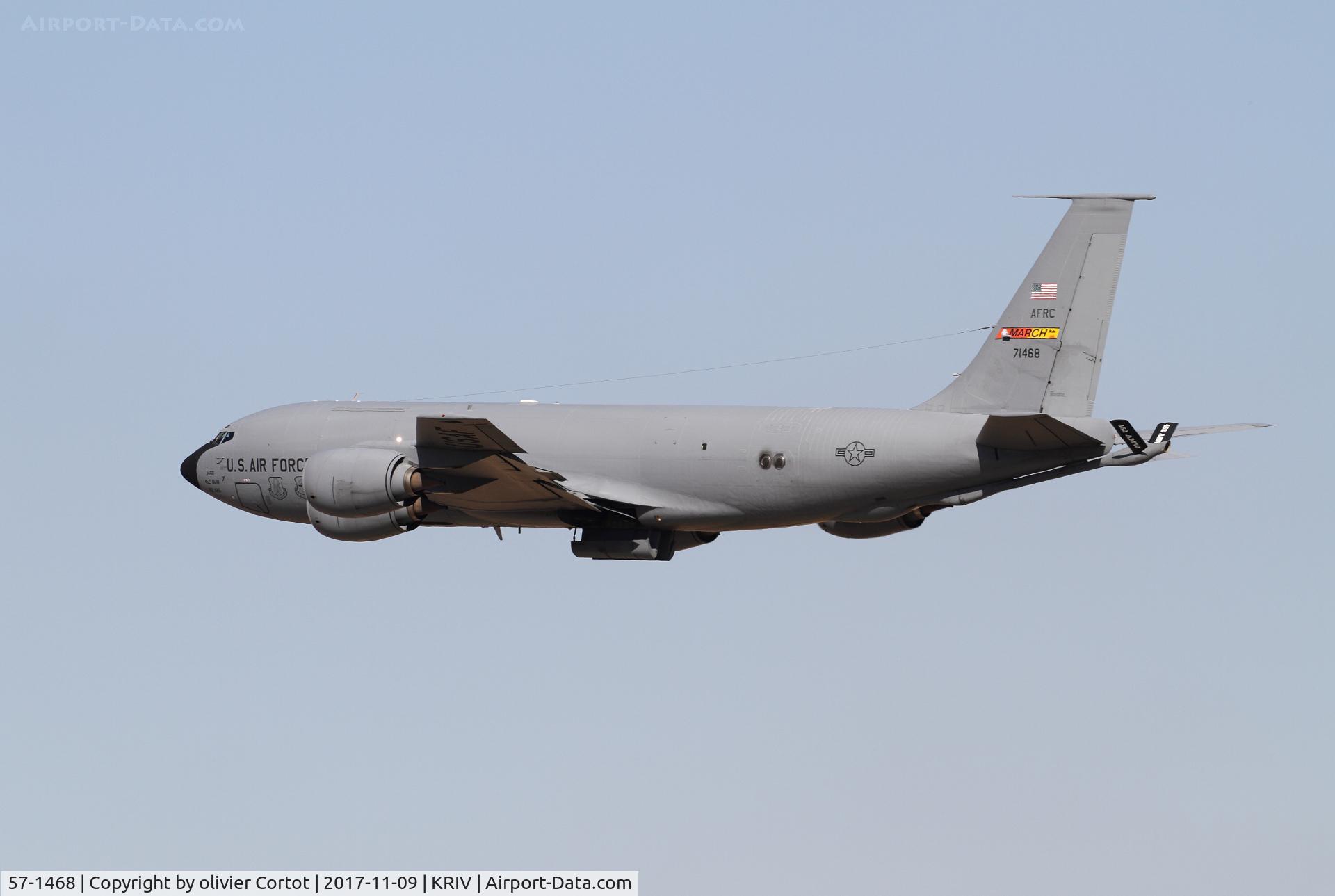 57-1468, 1957 Boeing KC-135R Stratotanker C/N 17539, nov 2017