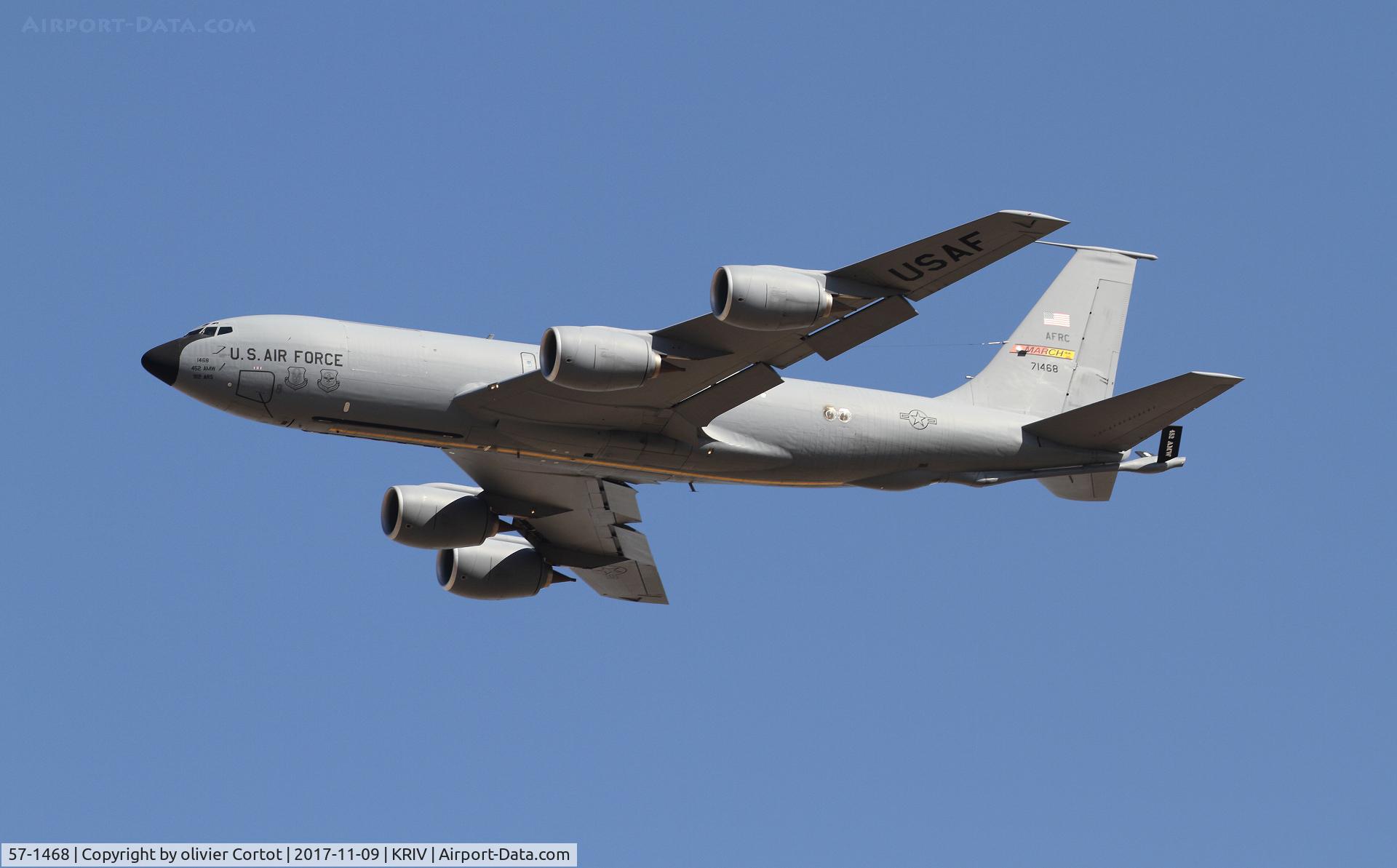 57-1468, 1957 Boeing KC-135R Stratotanker C/N 17539, nov 2017