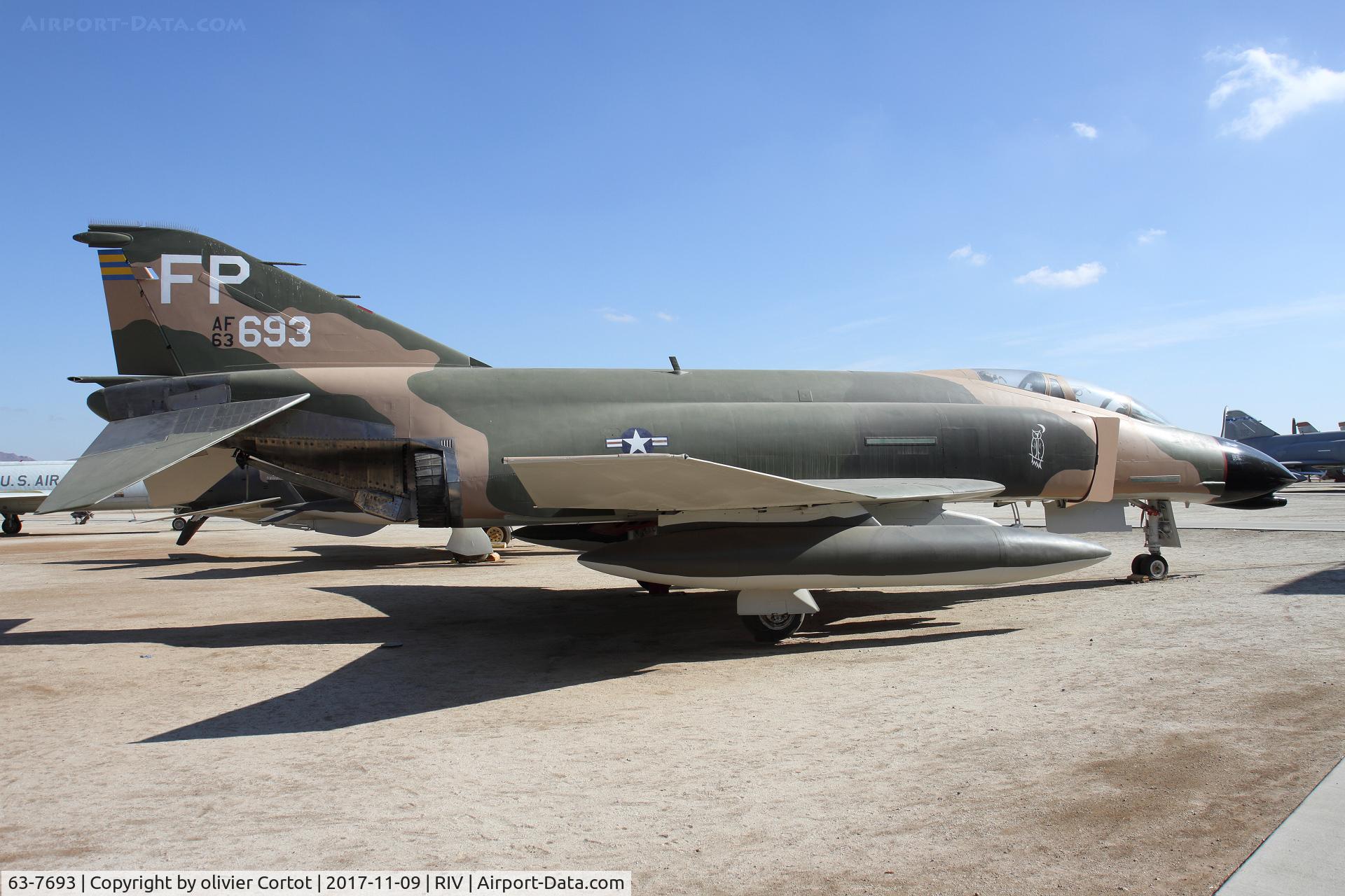 63-7693, 1963 McDonnell F-4C Phantom II C/N 828, nov 2017