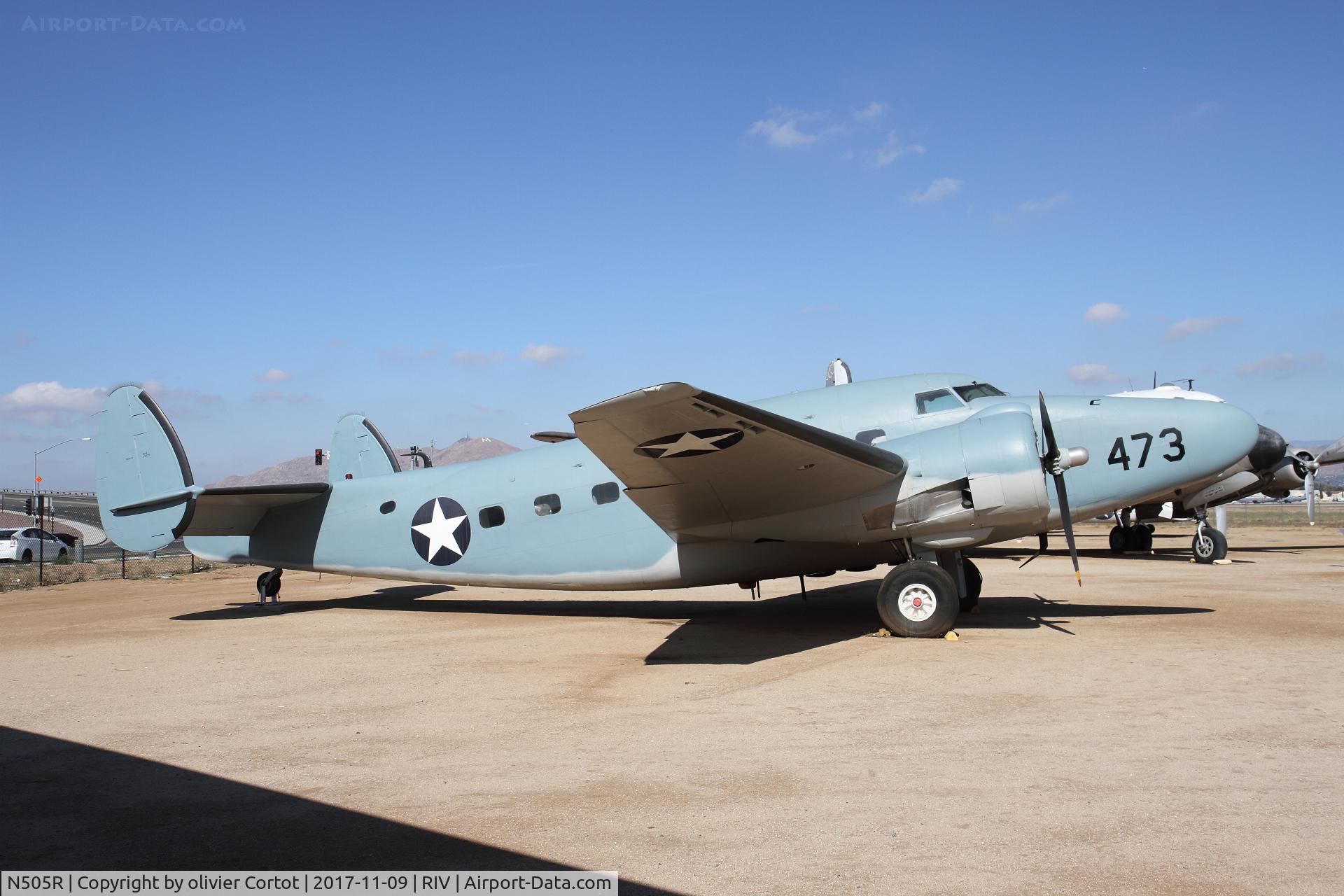 N505R, 1942 Lockheed 18-08 Lodestar C/N 2358, new paint, 2017