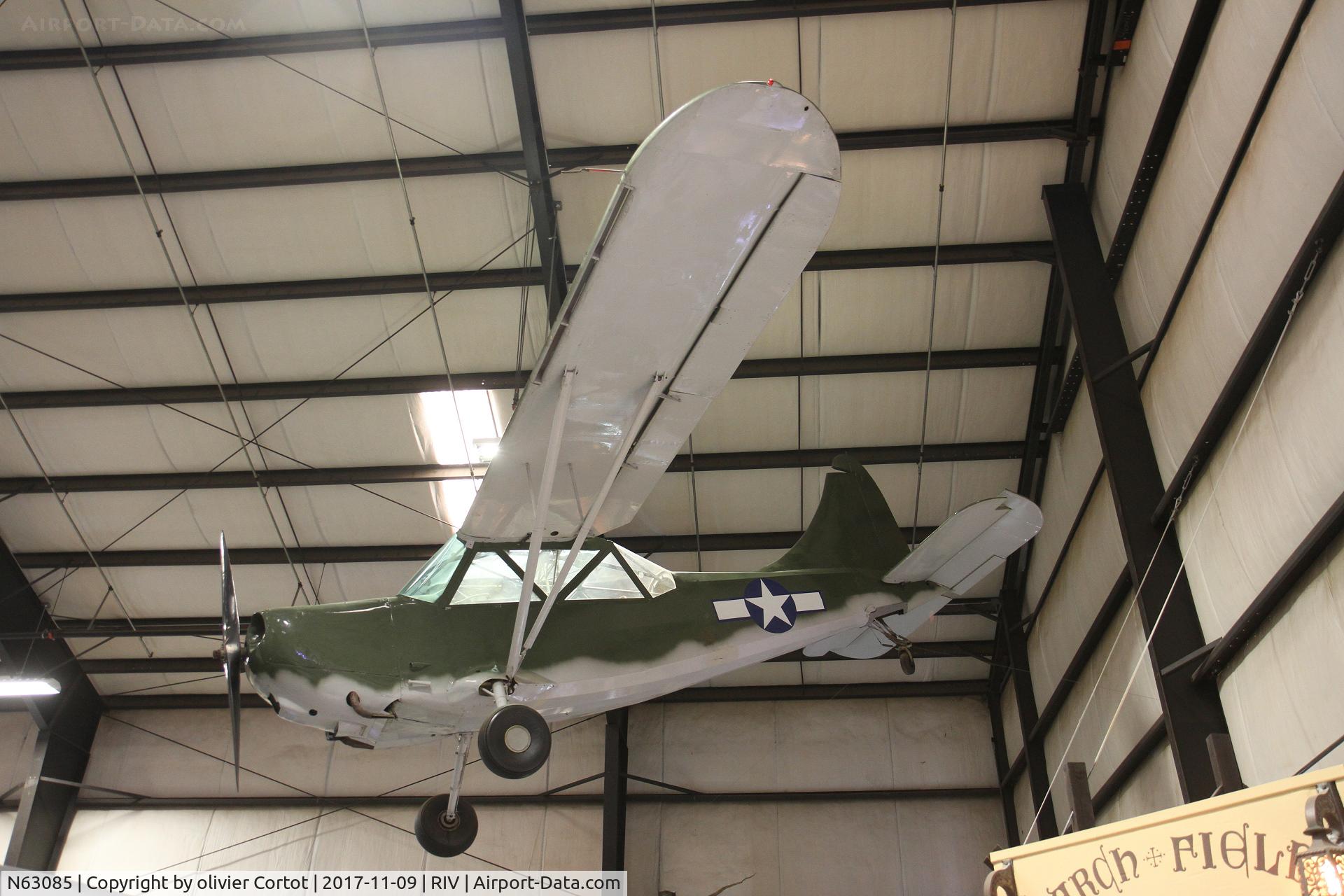 N63085, 1943 Stinson L-5 Sentinel C/N 76-249, nov 2017