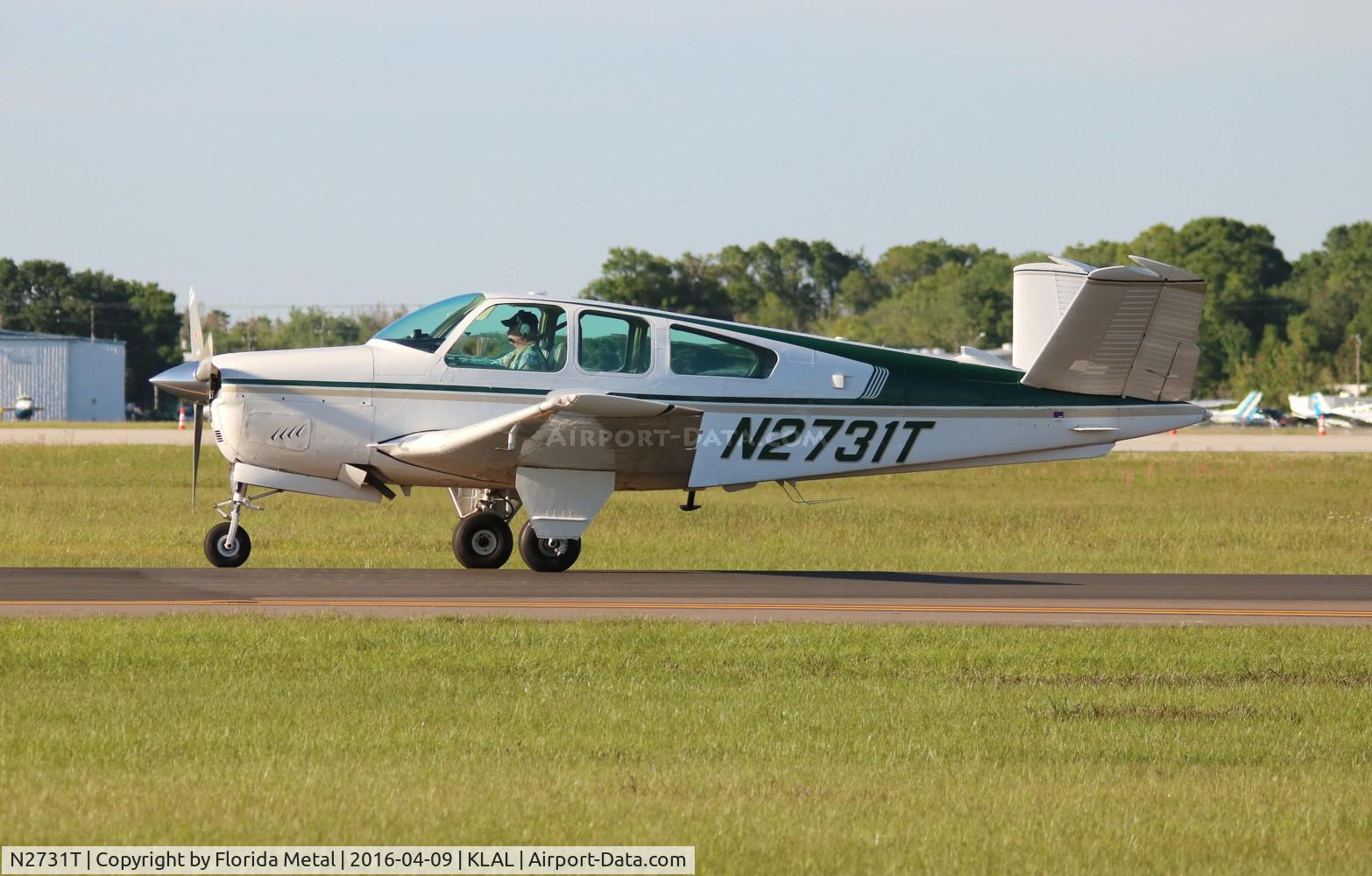 N2731T, 1967 Beech V35 Bonanza C/N D-8454, Bonanza 35