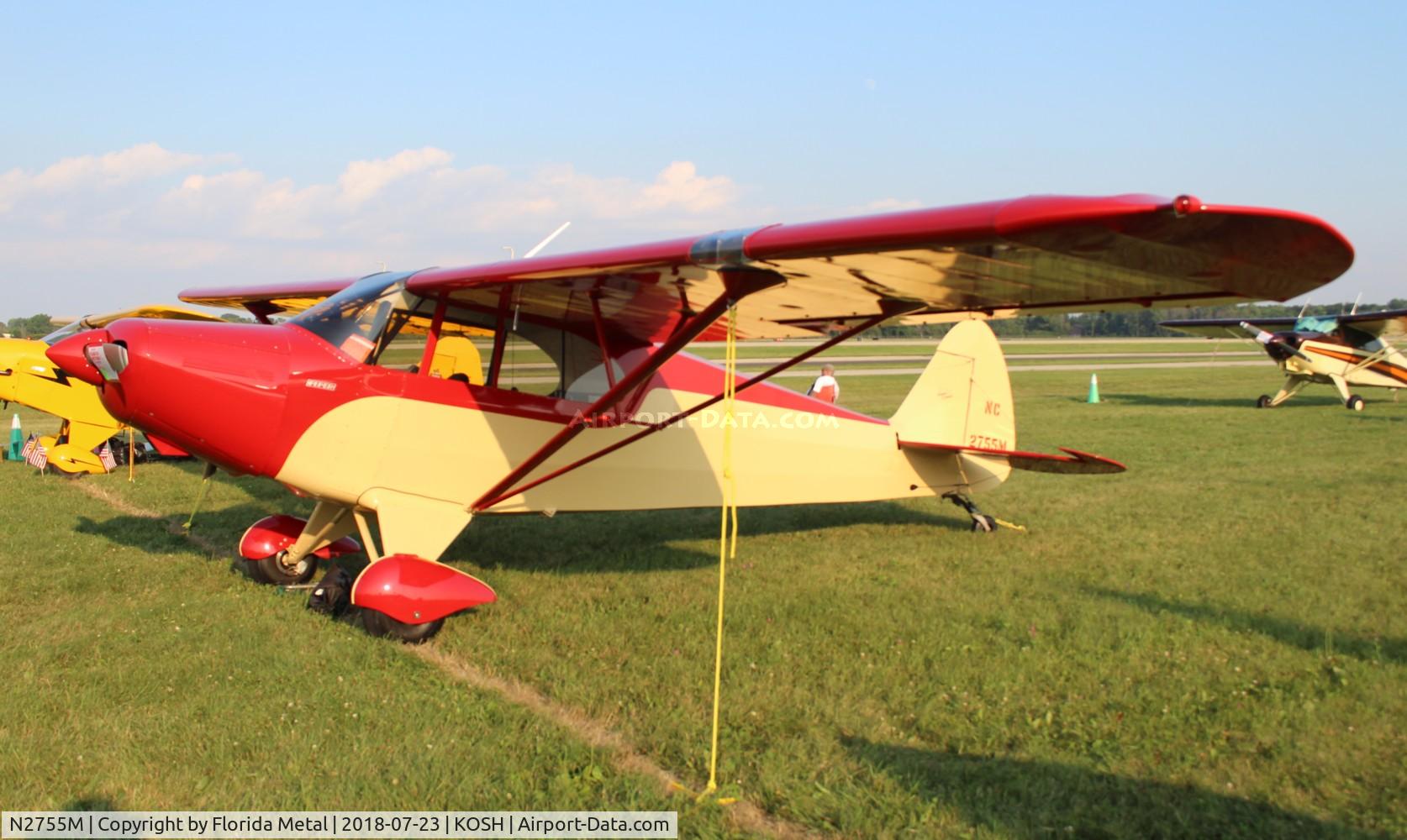 N2755M, 1946 Piper PA-12 Super Cruiser C/N 12-1240, Piper PA-12