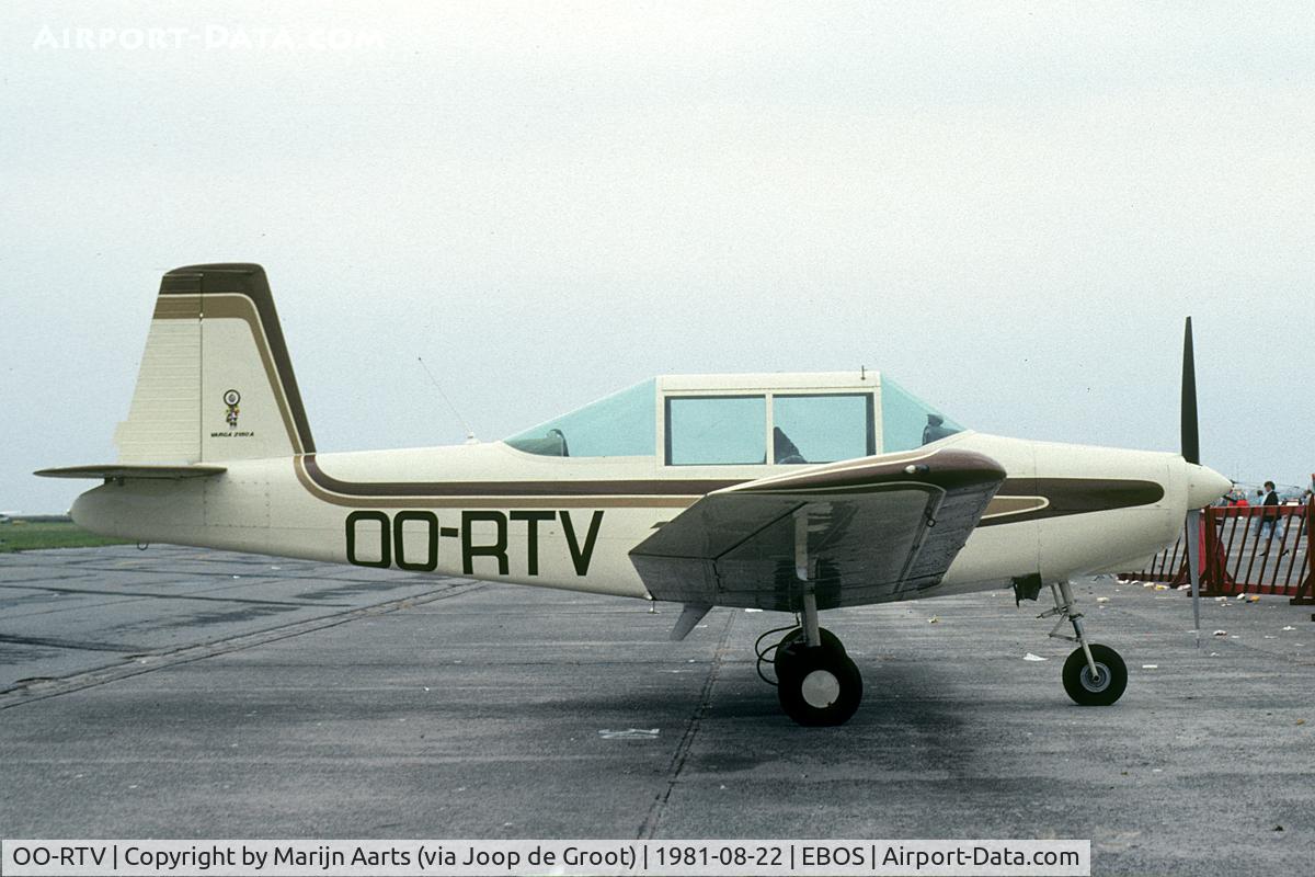 OO-RTV, 1980 Varga 2150A Kachina C/N VAC-156-80, oostende airshow 1981.