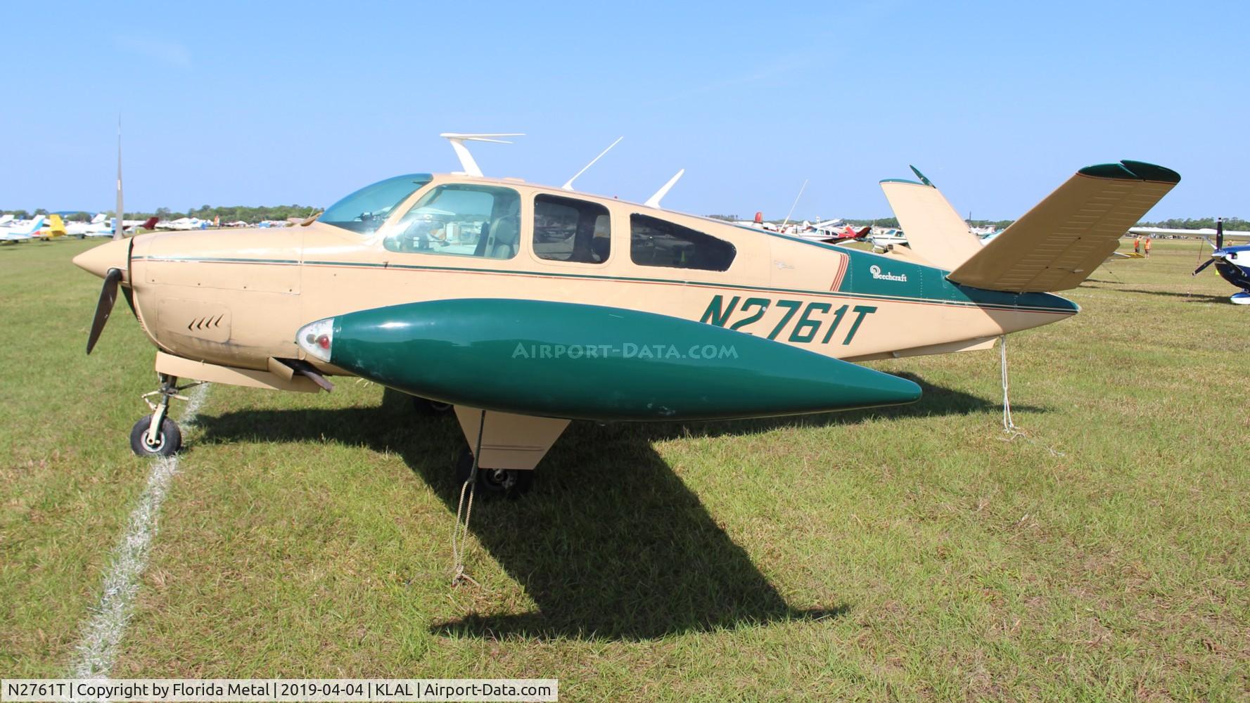 N2761T, 1967 Beech V35 Bonanza C/N D-8492, Bonanza 35