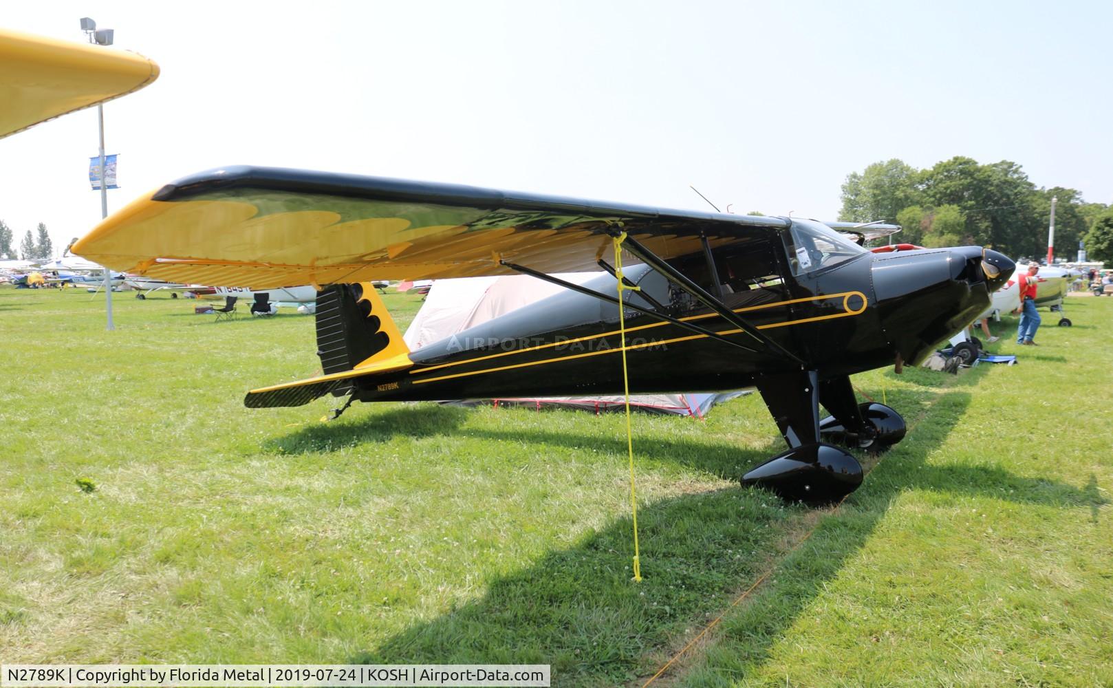 N2789K, 1947 Luscombe 8E Silvaire C/N 5516, Luscombe 8E