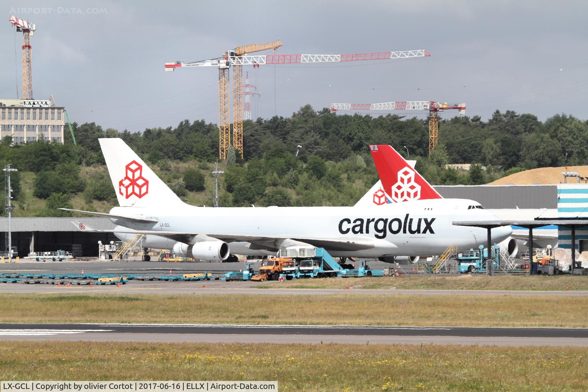 LX-GCL, 2005 Boeing 747-467F C/N 34150, homebase, june 2017