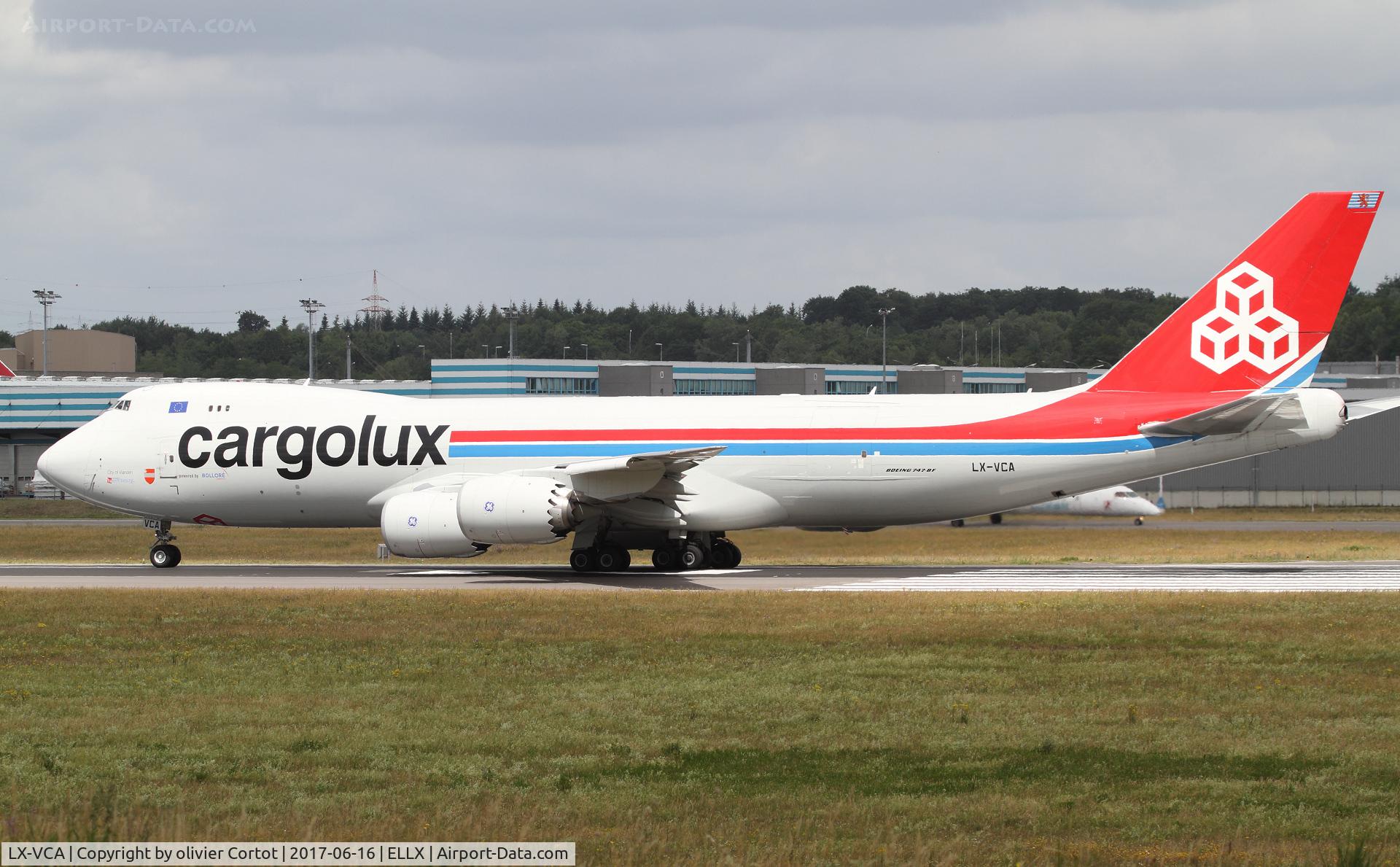 LX-VCA, 2010 Boeing 747-8F C/N 35808, june 2017