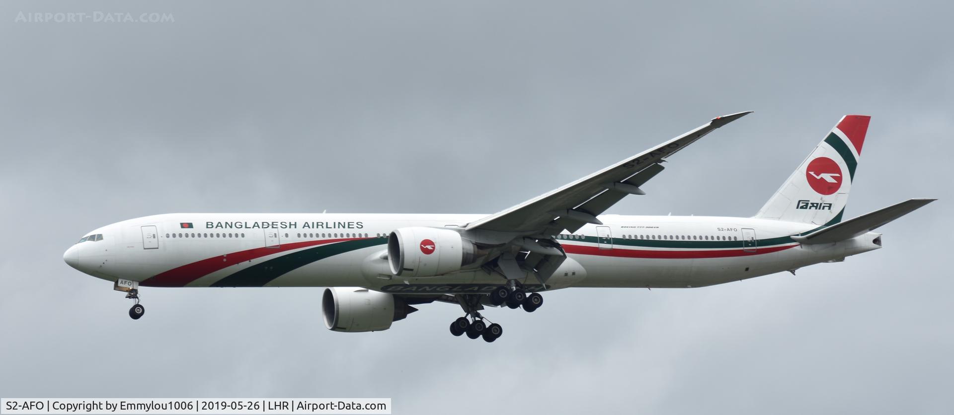 S2-AFO, 2011 Boeing 777-3E9/ER C/N 40122, TAKEN AT LHR