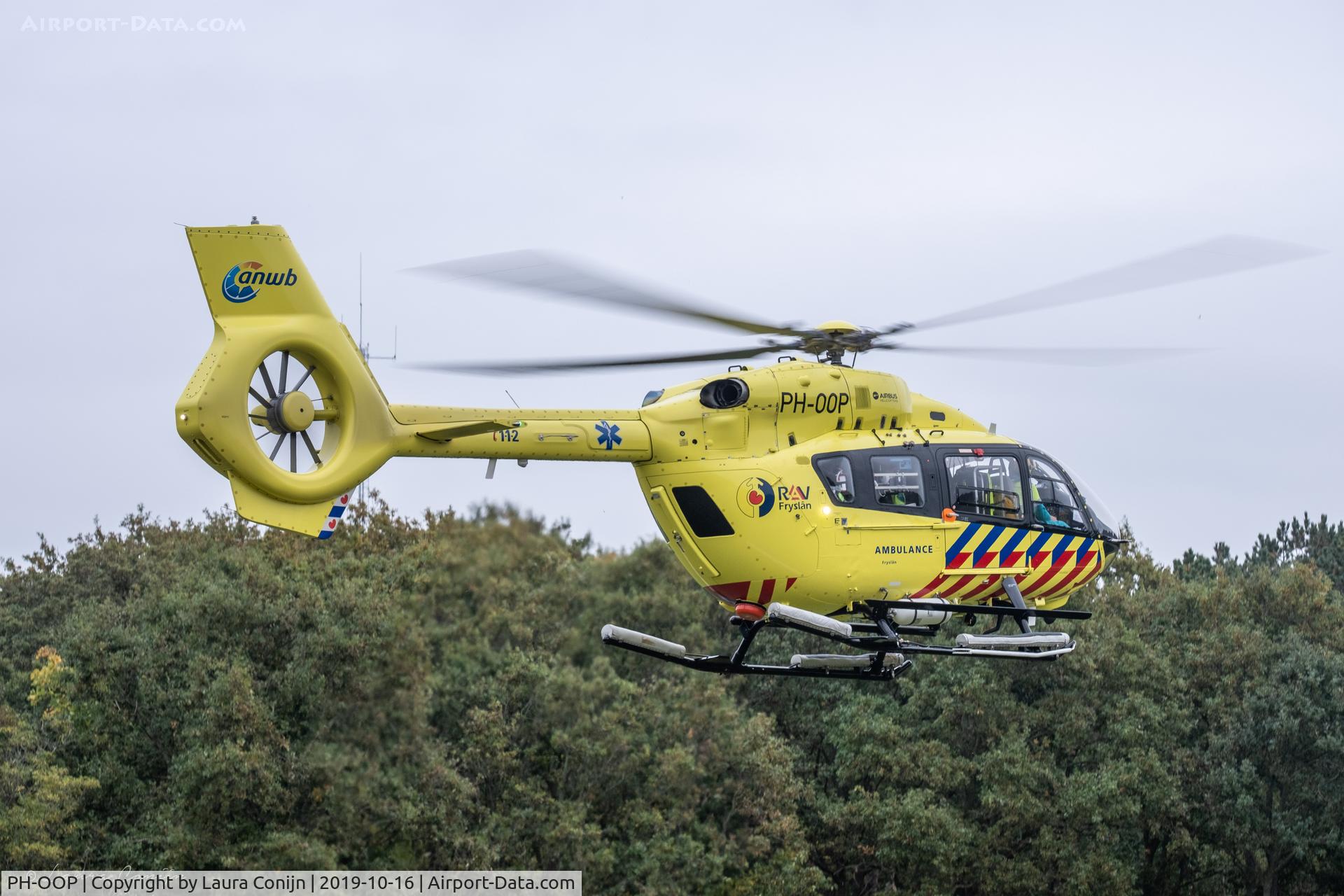 PH-OOP, 2015 Airbus Helicopters EC-145T-2 (BK-117D-2) C/N 20063, Take-off at Terschelling