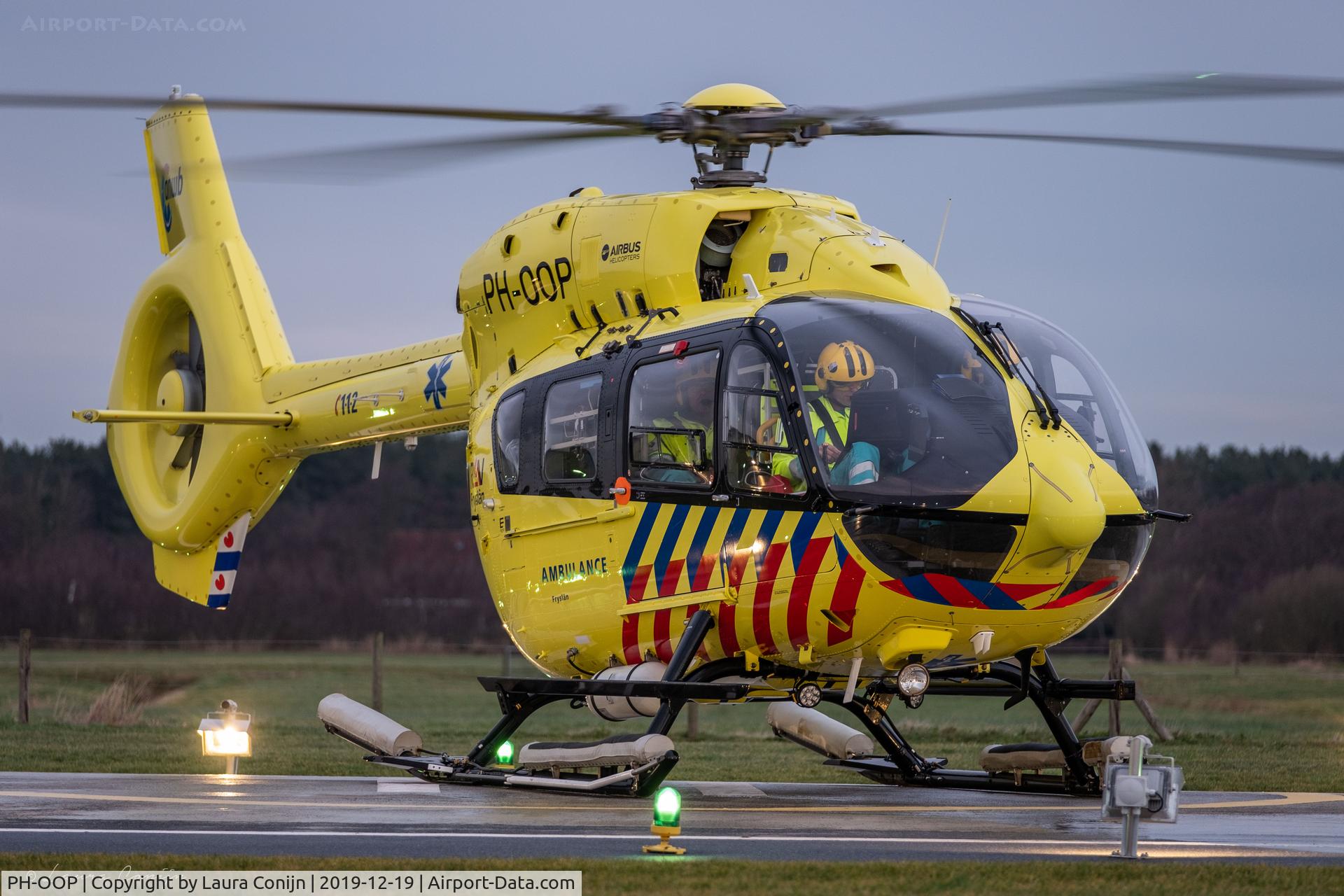 PH-OOP, 2015 Airbus Helicopters EC-145T-2 (BK-117D-2) C/N 20063, Landing at Terschelling helispot