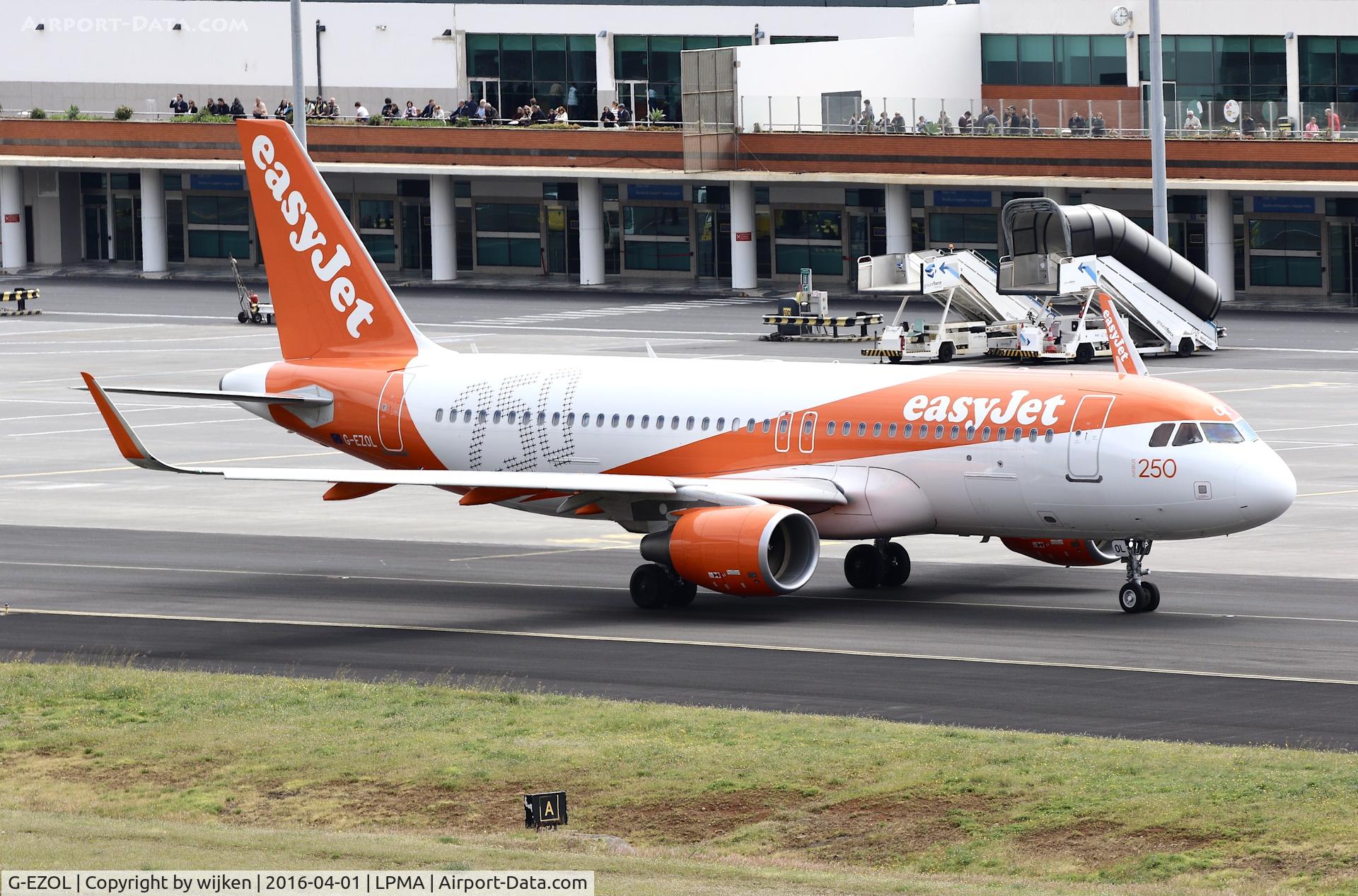 G-EZOL, 2015 Airbus A320-214 C/N 6572, Rampshot