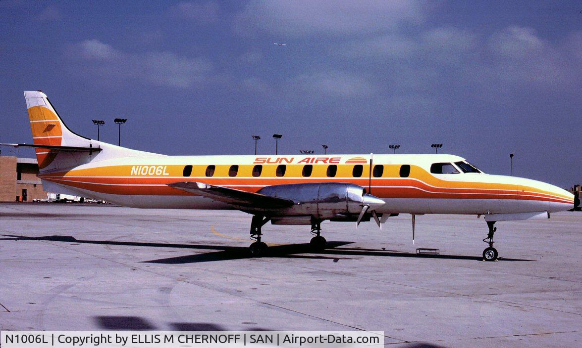 N1006L, 1979 Swearingen SA-226TC Metro II C/N TC-320, On the ramp at San Diego