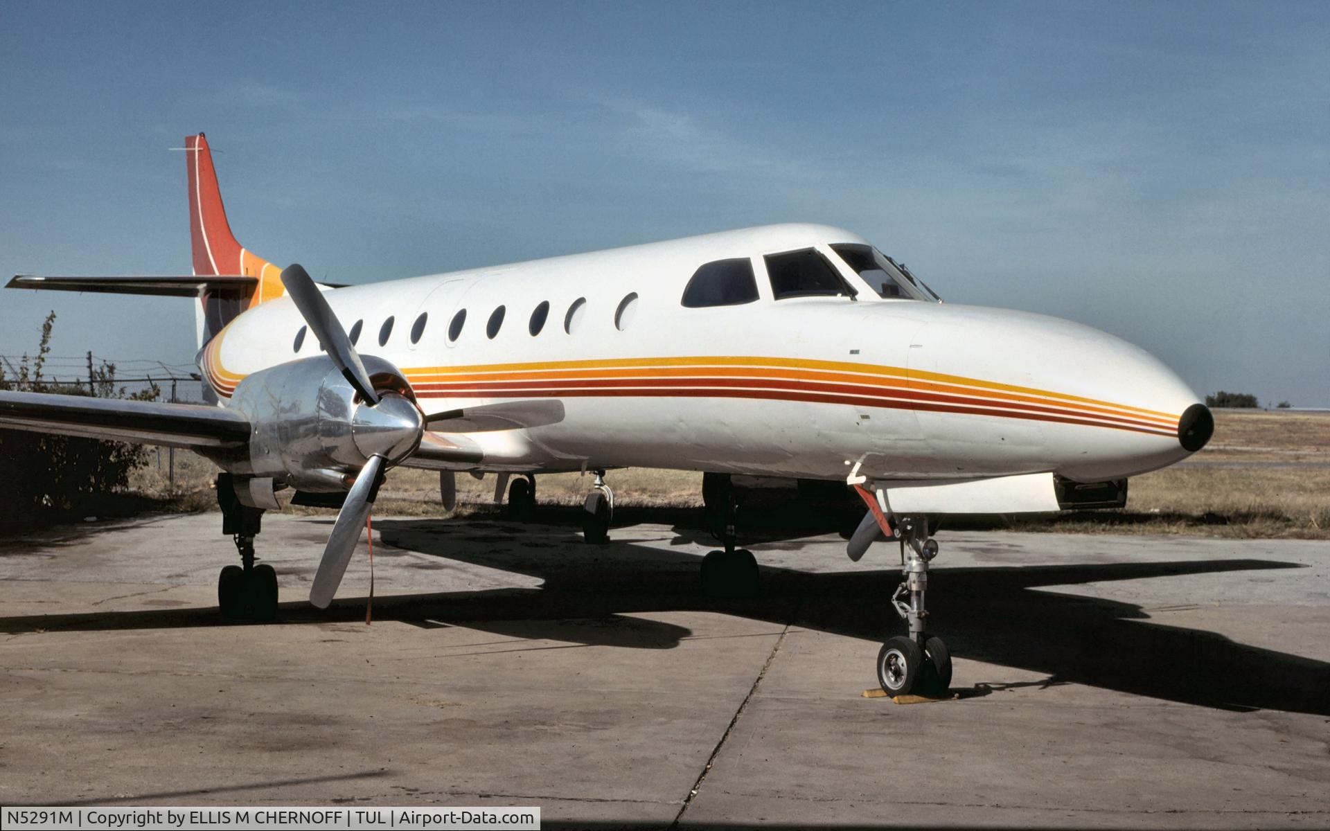 N5291M, 1972 Swearingen SA-226TC Metro II C/N TC202E, On the ramp  in service to Soonair Lines