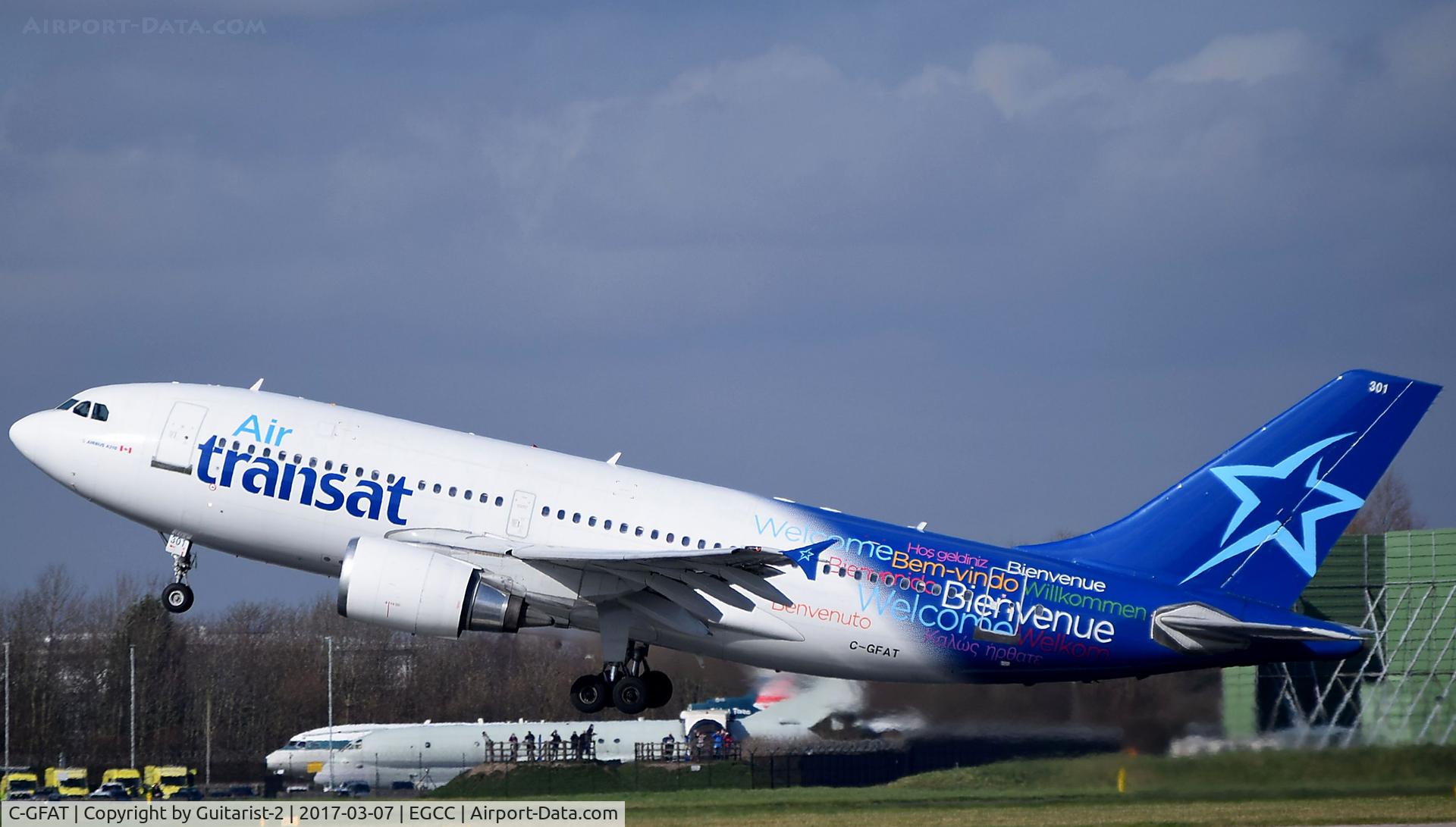 C-GFAT, 1990 Airbus A310-304 C/N 545, At Manchester