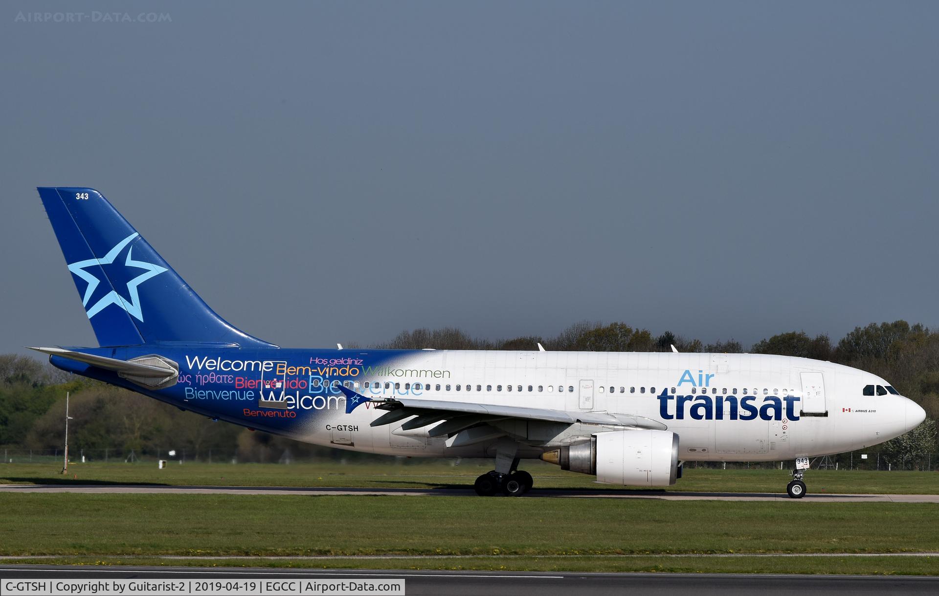 C-GTSH, 1991 Airbus A310-308 C/N 599, At Manchester