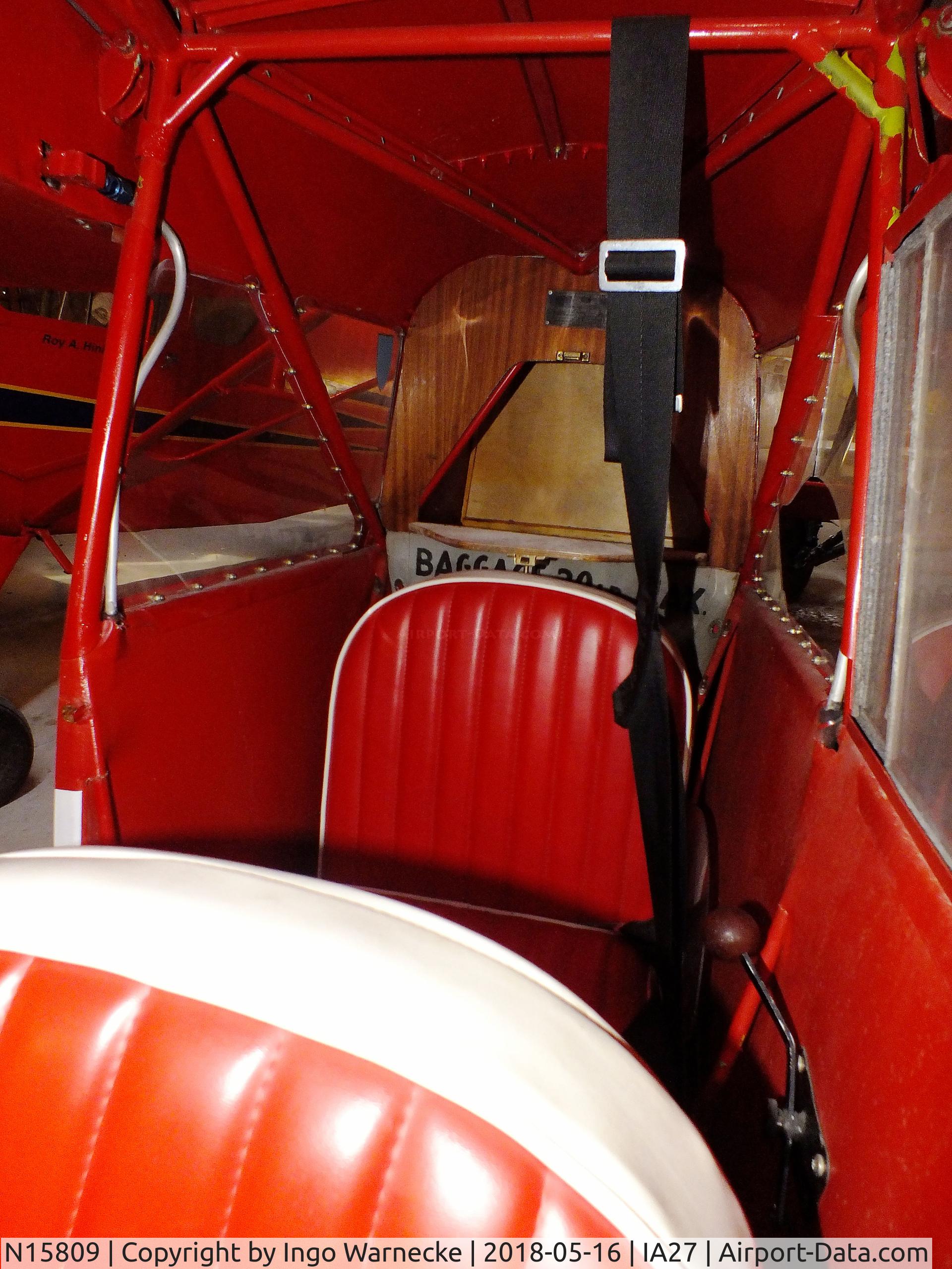 N15809, 1936 Rearwin 7000 C/N 445, Rearwin 7000 Sportster at the Airpower Museum at Antique Airfield, Blakesburg/Ottumwa IA  #i