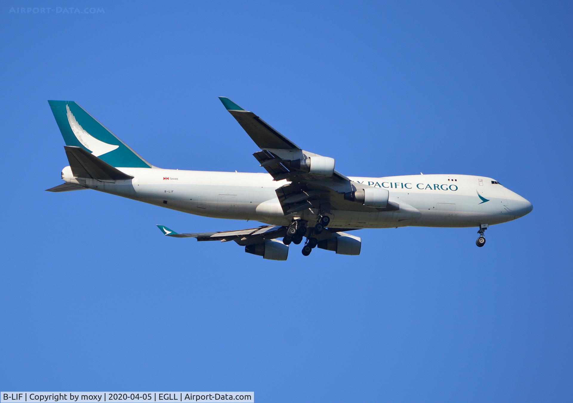 B-LIF, 2009 Boeing 747-467ERF C/N 36871, Boeing 747-467ERF on finals to London Heathrow.