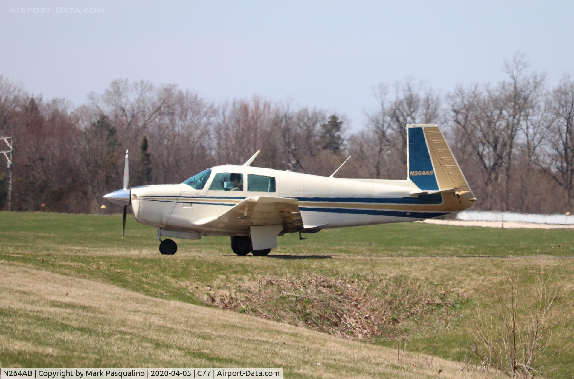 N264AB, 1969 Mooney M20E C/N 700007, Mooney M20E