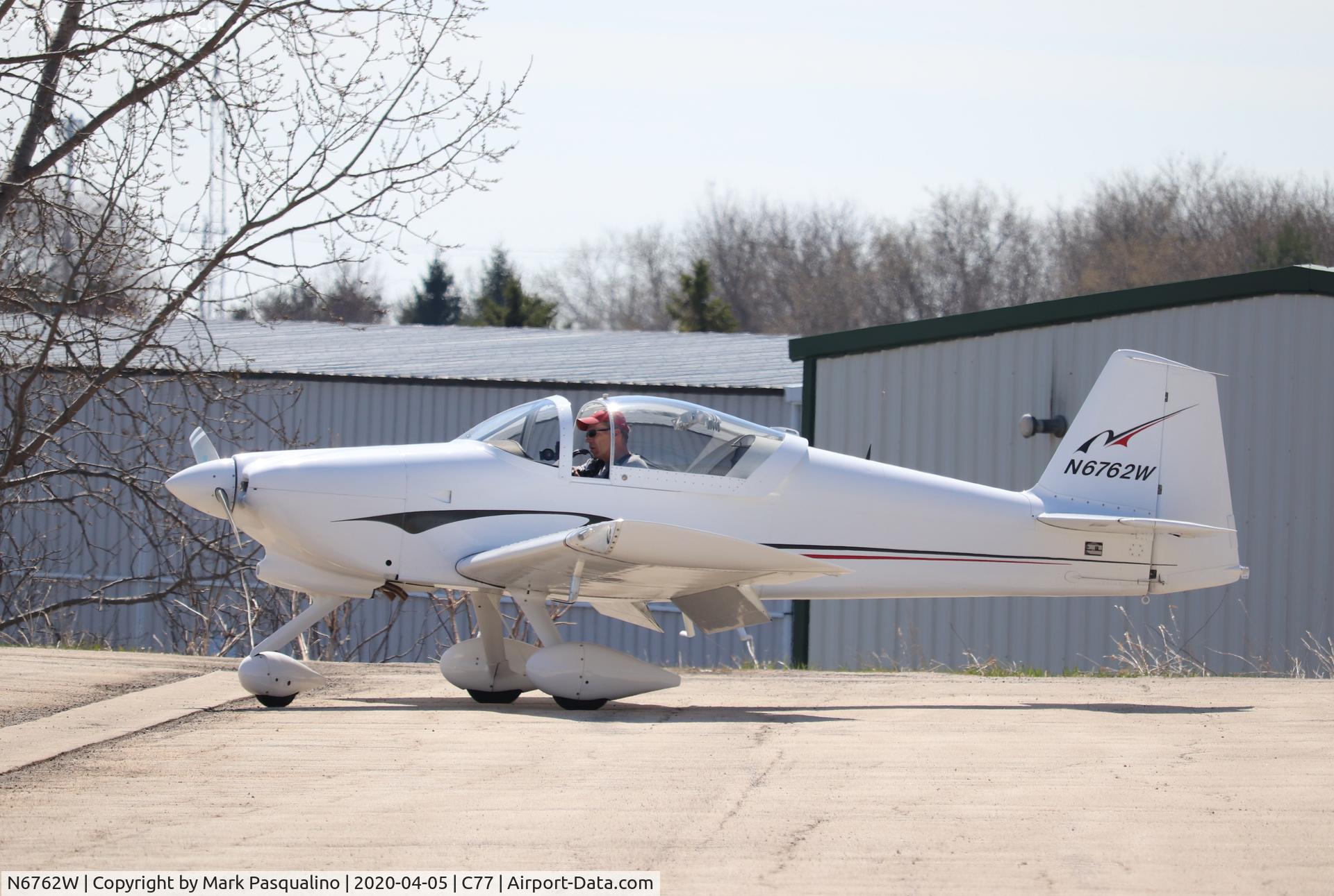 N6762W, 2000 Vans RV-6A C/N 60224, Vans RV-6A